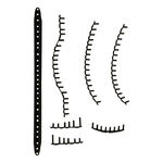 Babolat Racket accessories Babolat Pure Strike 98 16/19 Grommet Set-Black