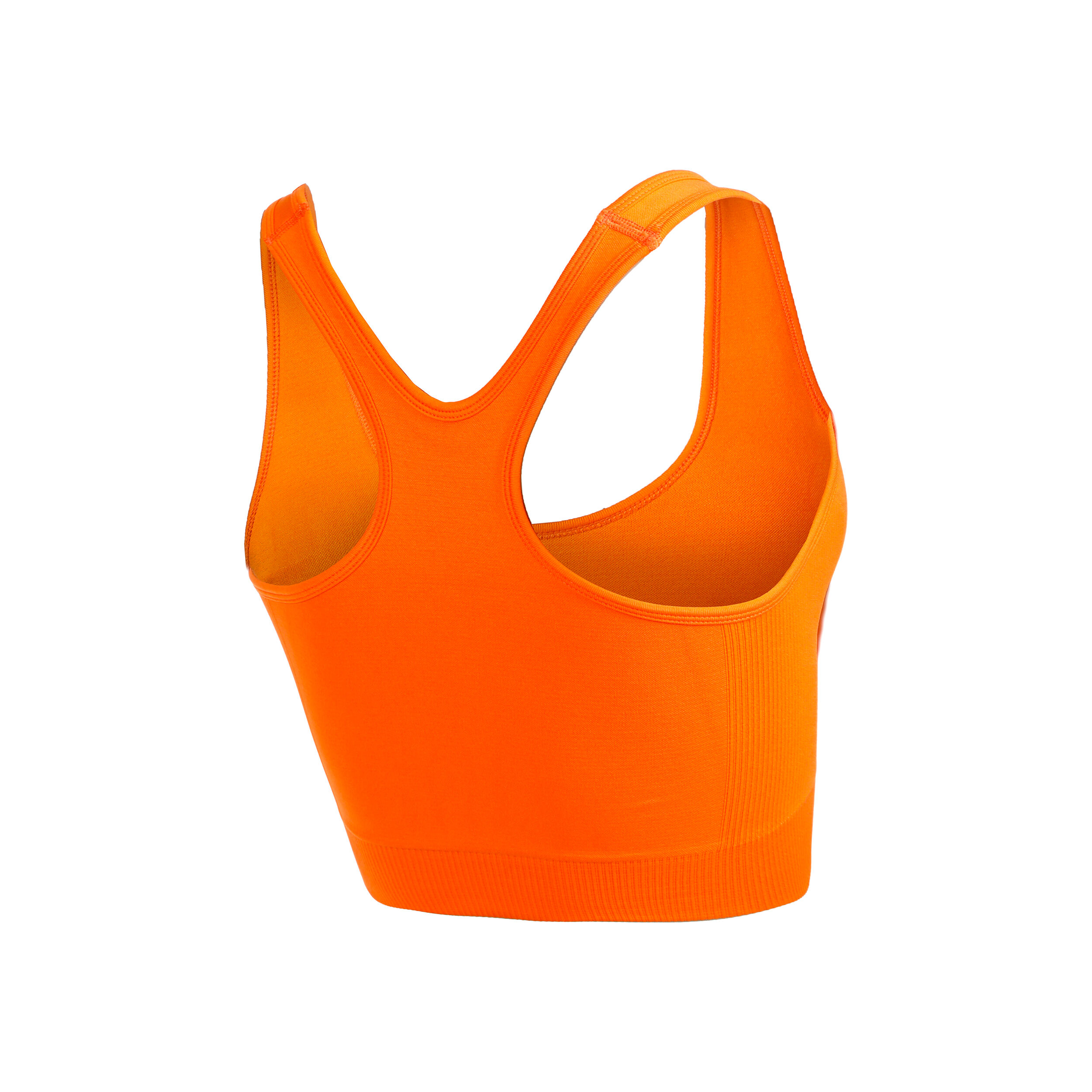 Low Seamless Sports Bras Women Orange