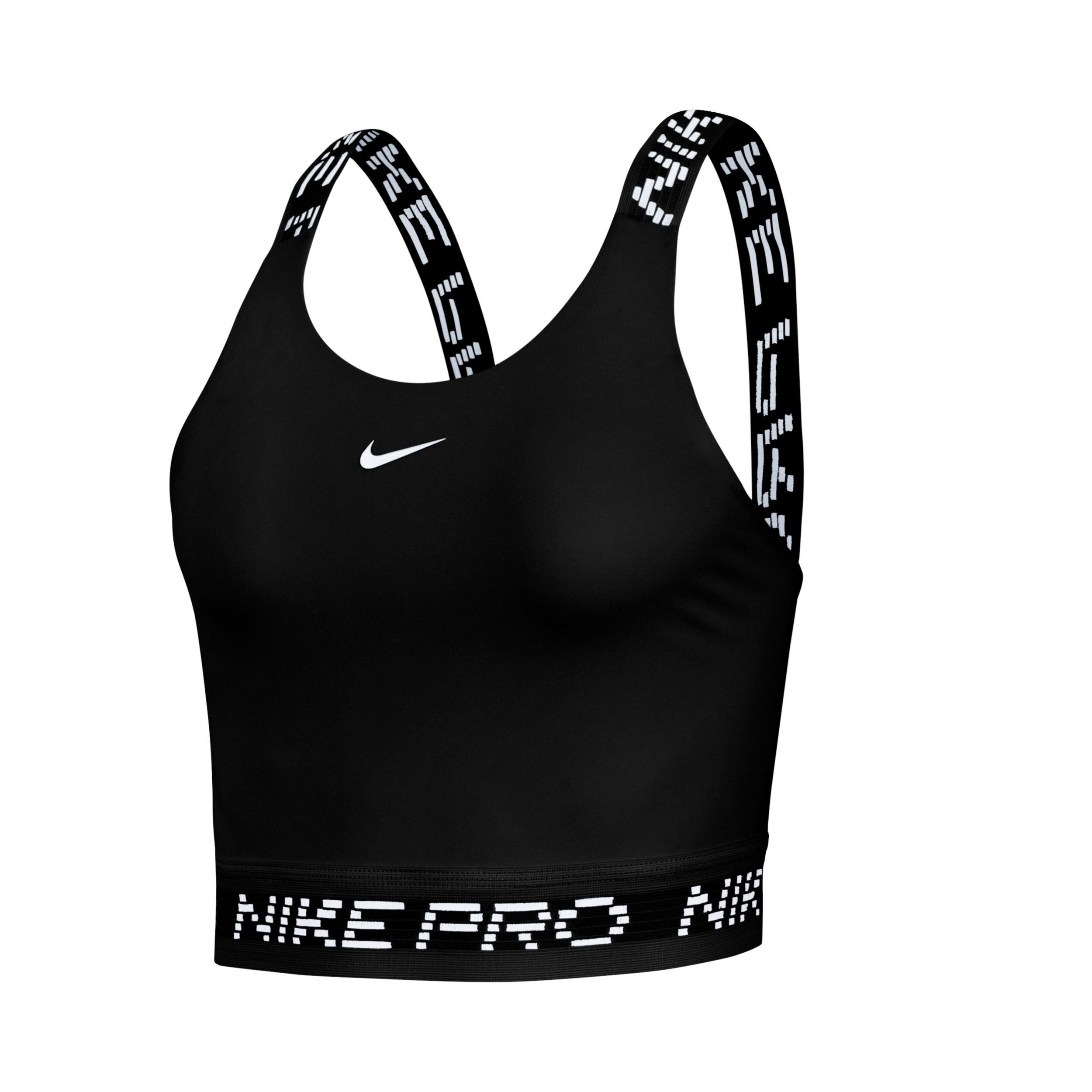 Buy Nike Pro Crop Tank Top Women Black White online Tennis Point UK