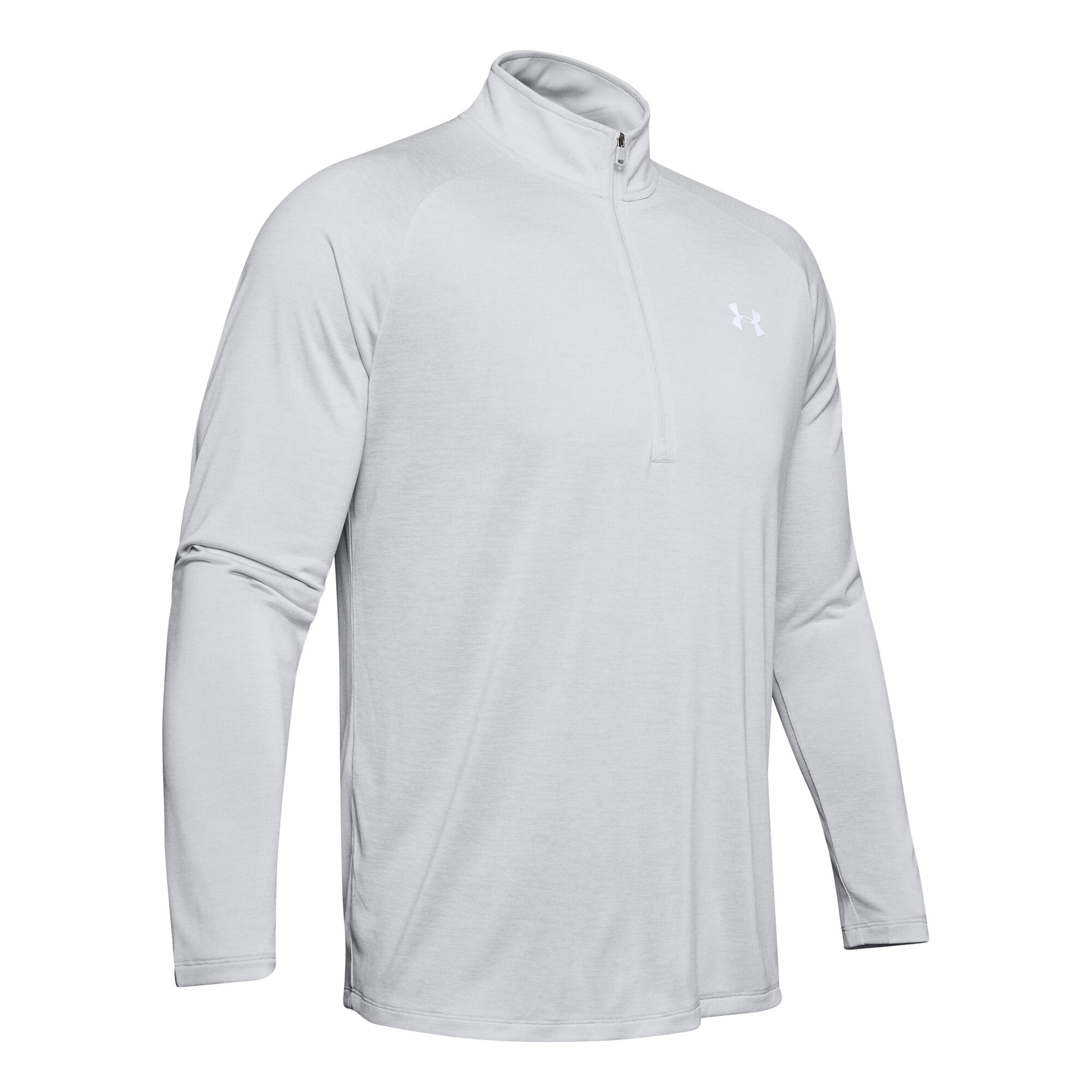 Buy Under Armour Tech 2.0 Half-Zip Long Sleeve Men Lightgrey, Grey ...