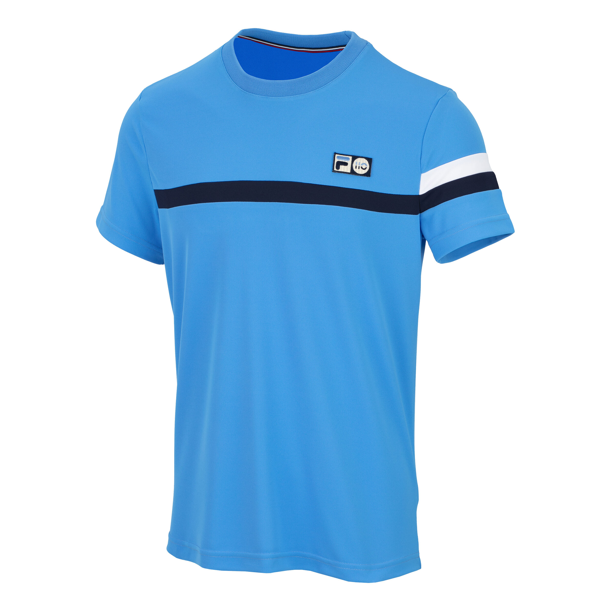 Buy Fila Roman T Shirt Men Light Blue White online Tennis Point UK
