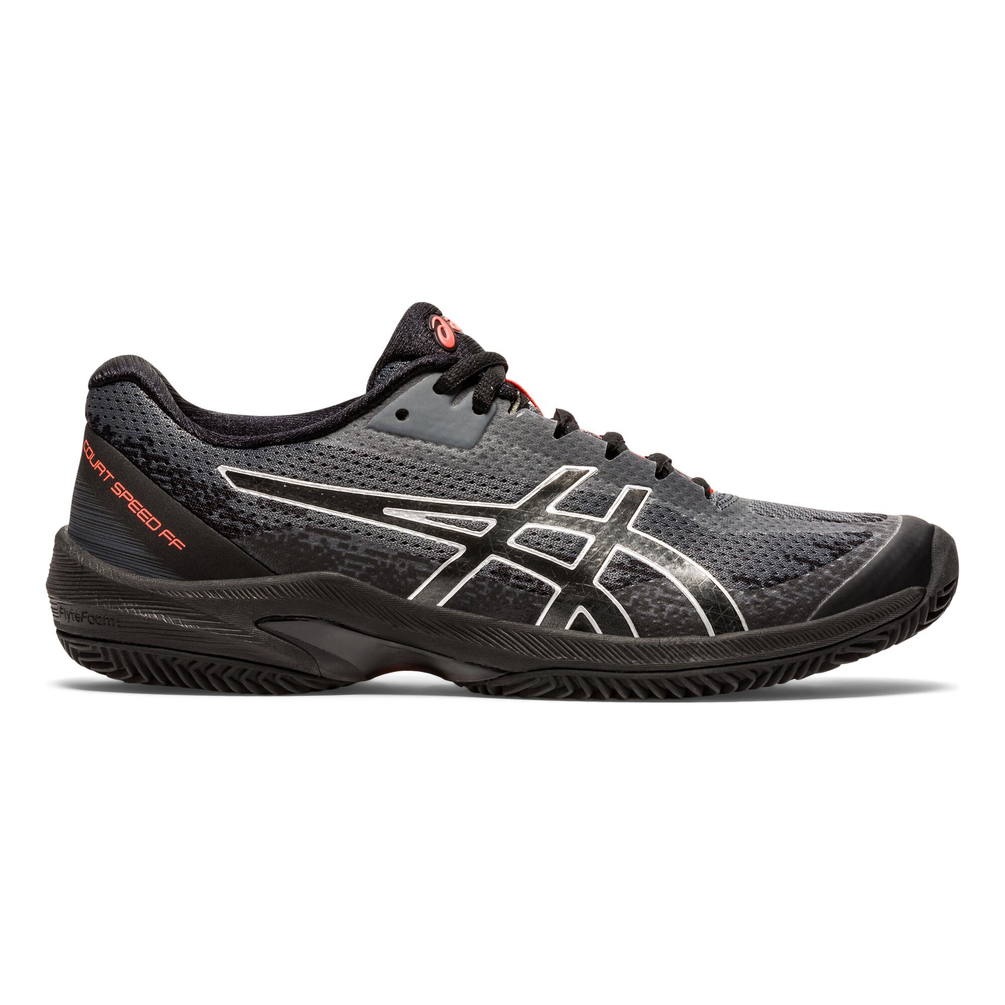 Buy ASICS Court Speed FF L E Clay Court Shoe Women Black Silver