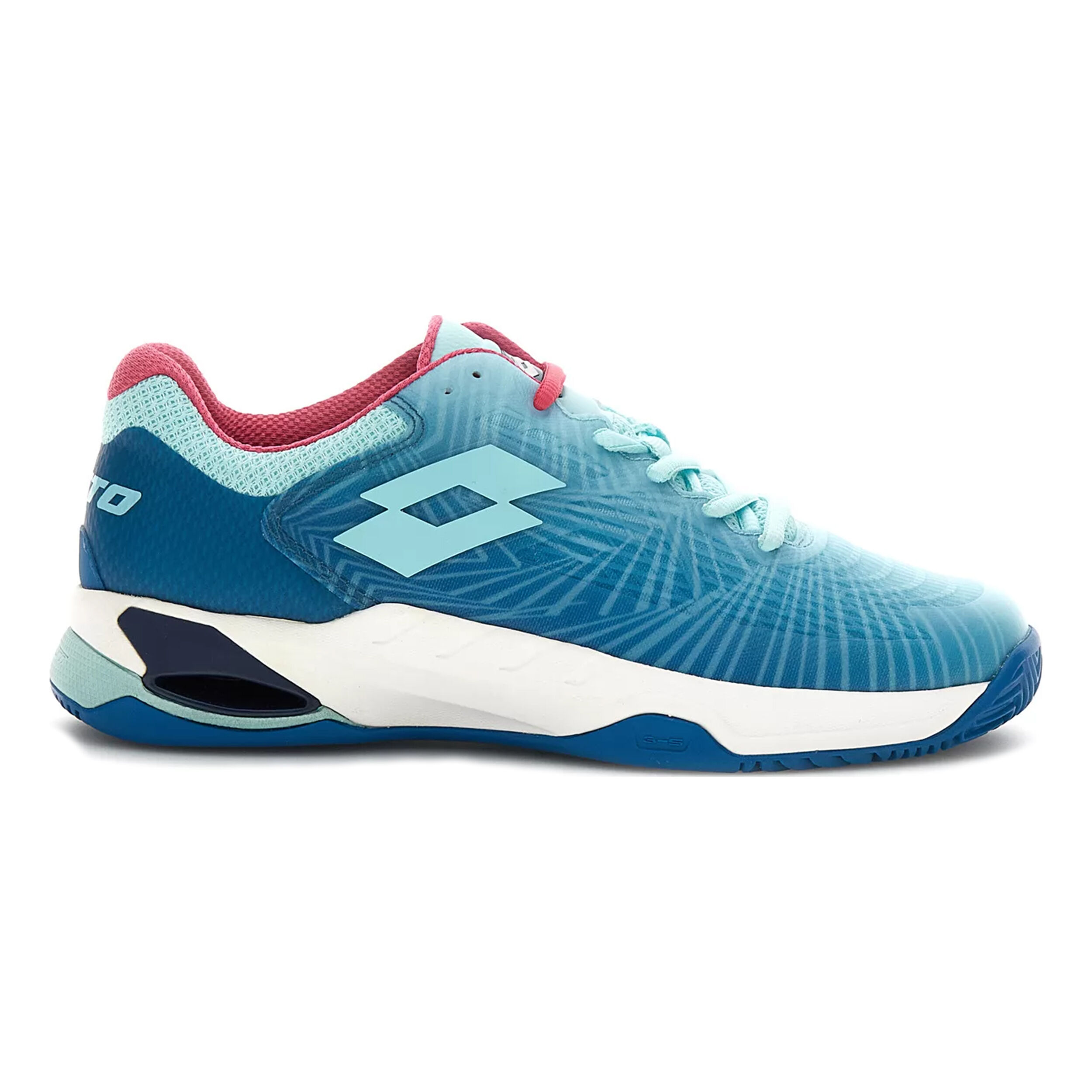 Mirage 100 II Clay Court Shoe Women Turquoise Blue