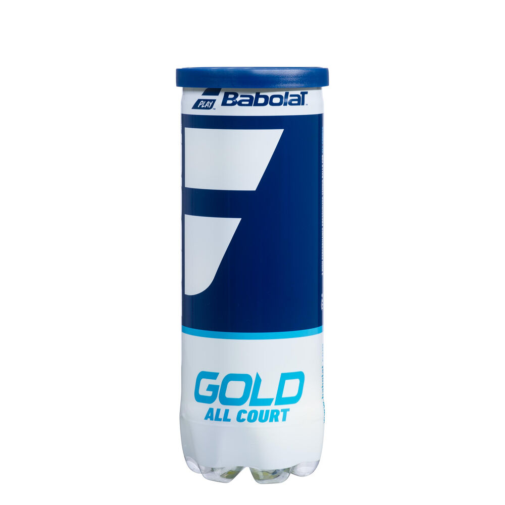 Babolat Gold All Court 3 Ball Tube Babolat Gold All Court 3 Ball Tube