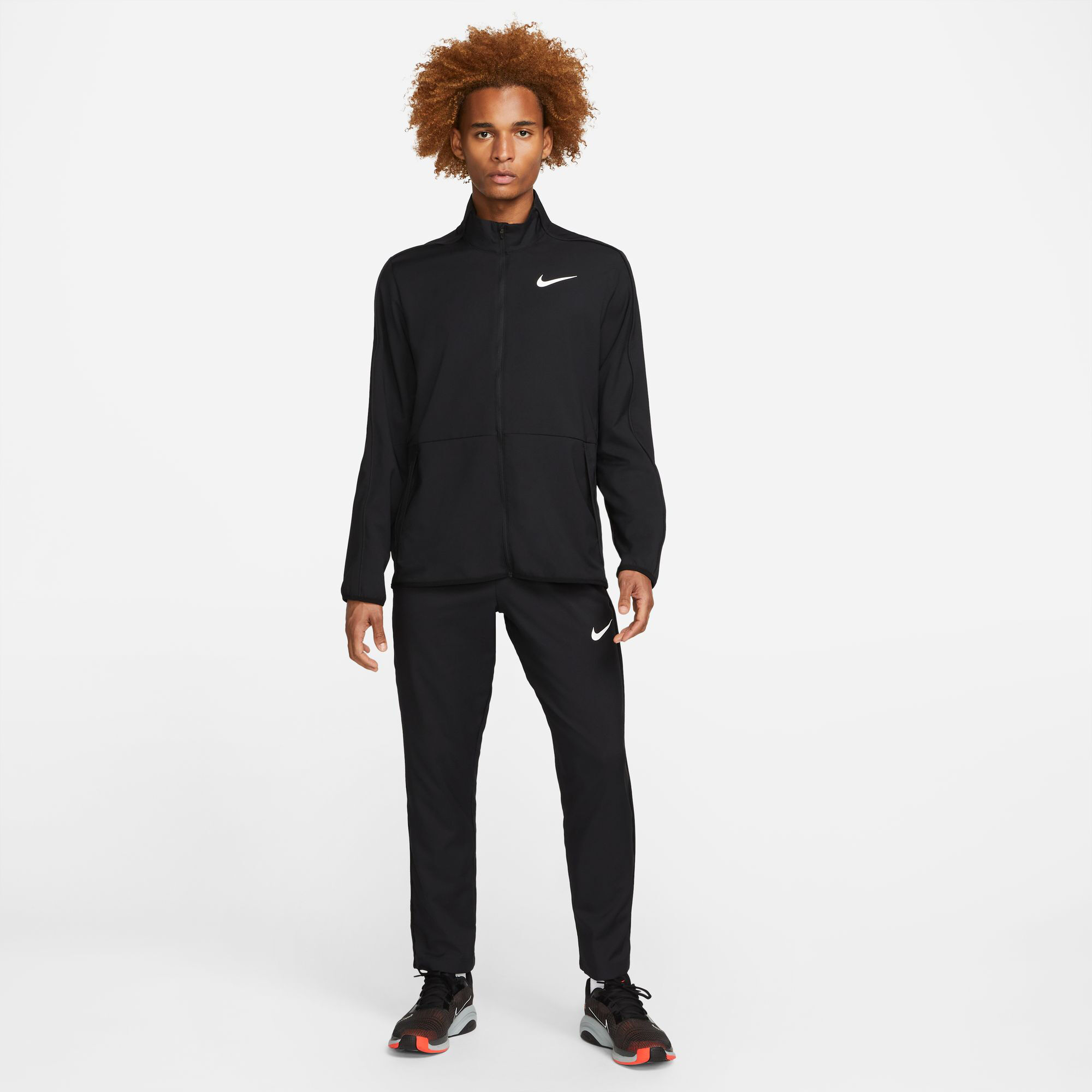 Nike men's dry woven training jacket best sale