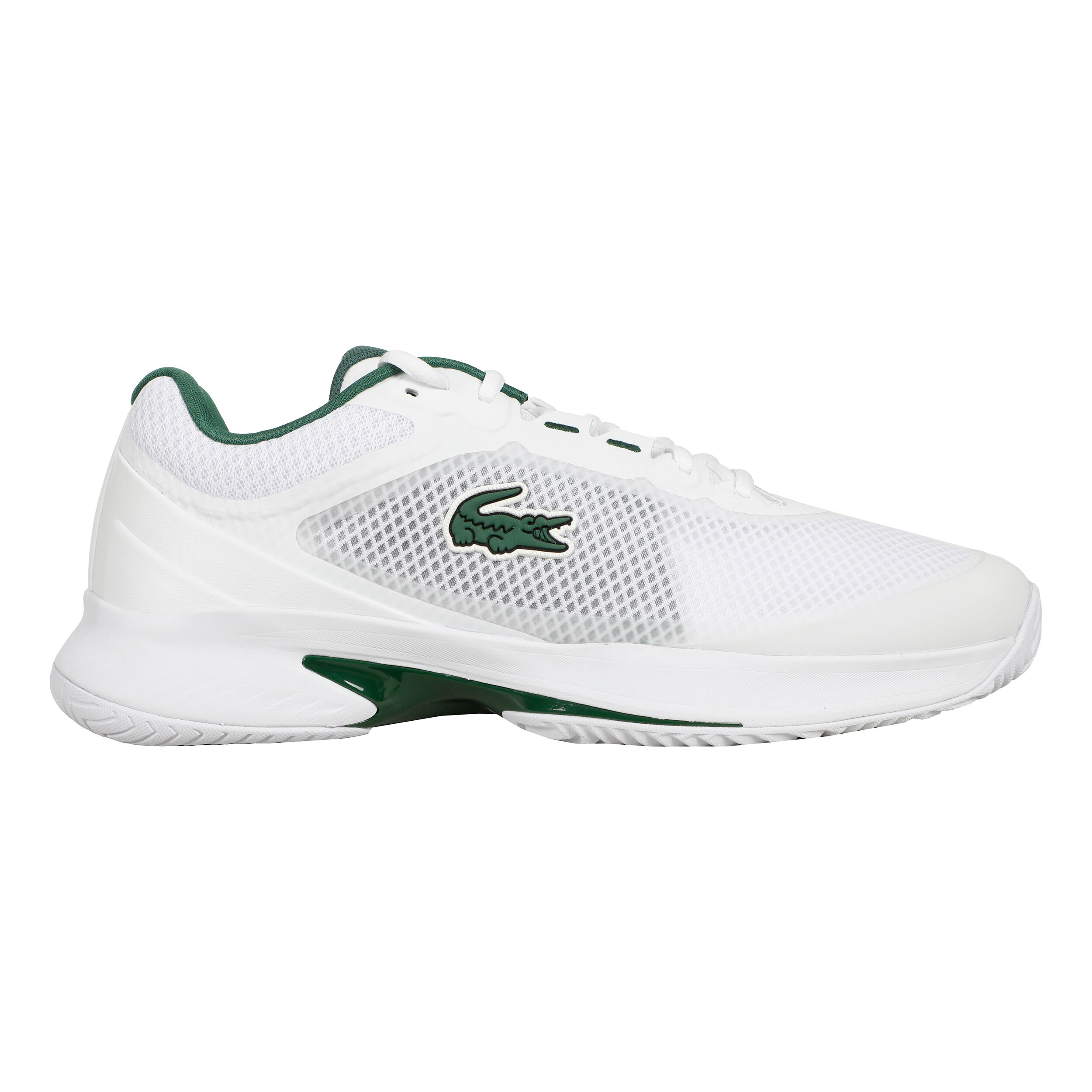 Buy Lacoste Tech Point AC All Court Shoe Men White Dark Green online Tennis Point UK