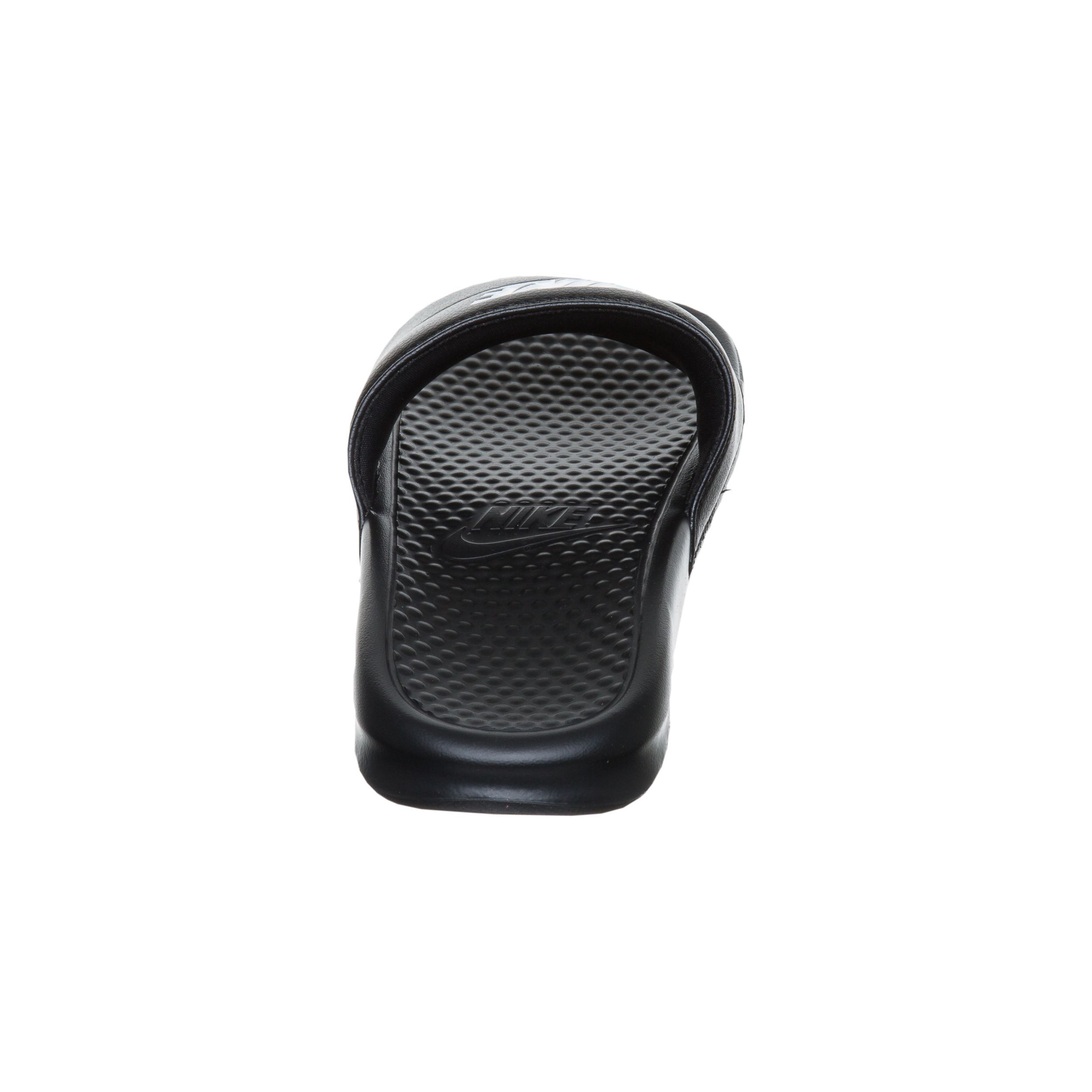 Buy Nike Benassi Just Do It Slippers Men Black White online Tennis Point UK