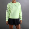 Swell Sweatshirt Women-Neon Yellow,Dark Blue