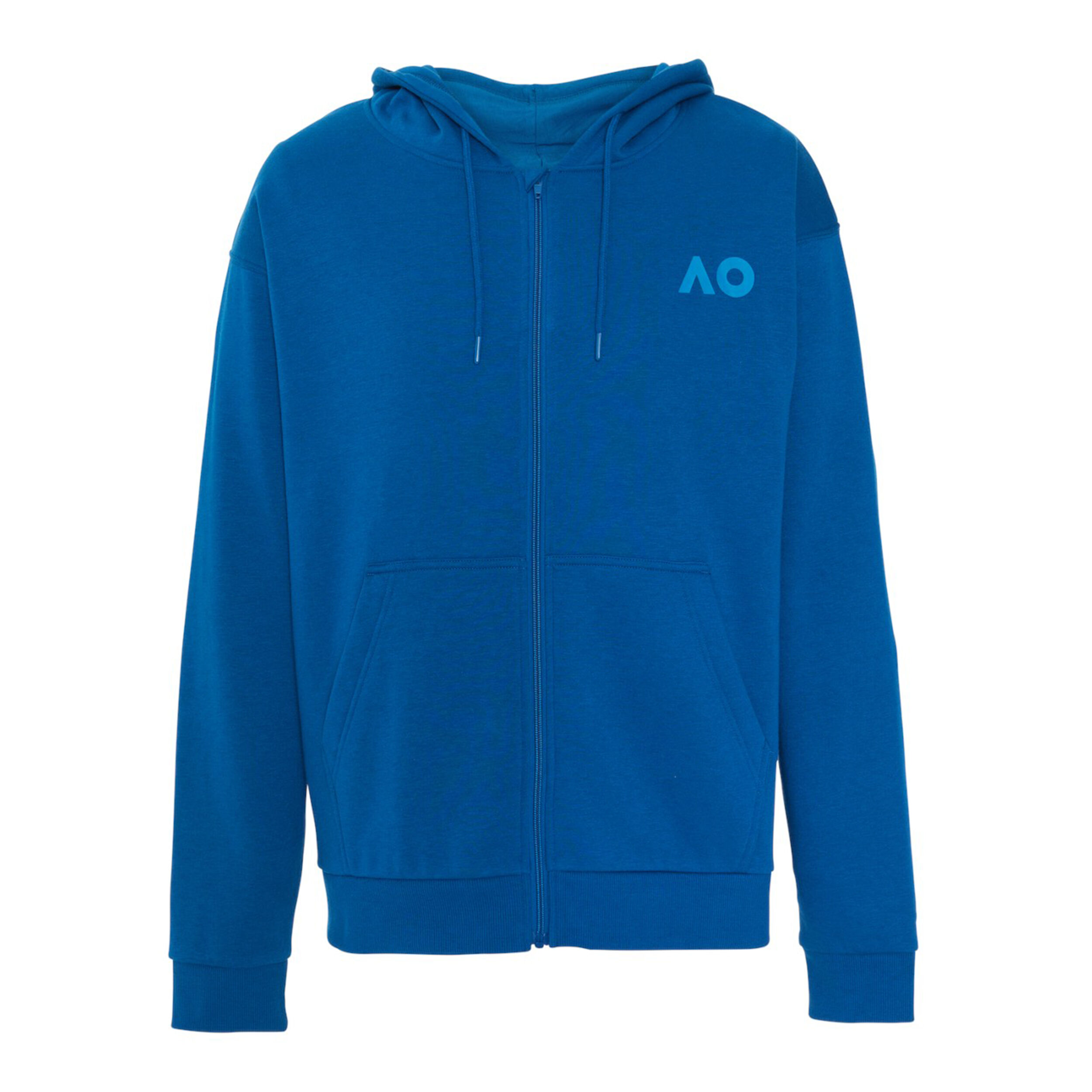 Buy Australian Open Round Logo Zip Hoodie Men Blue online Tennis
