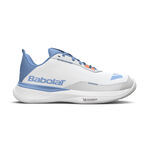 Babolat Tennis shoes Babolat SFX EVO AC All court shoe Women-white, light blue