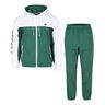 Urban Colorblock Tracksuit Men-White
