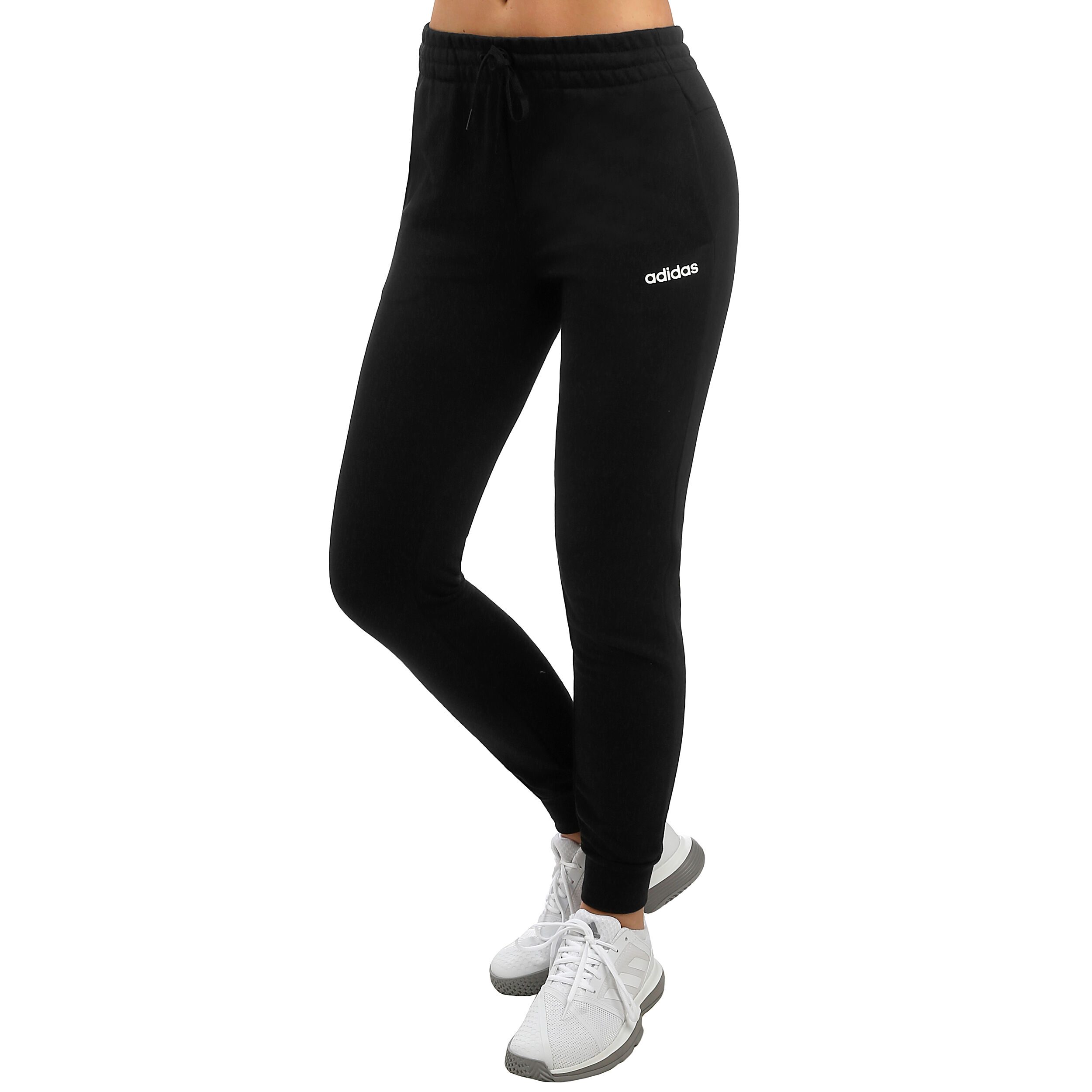 Adidas black pants womens clearance