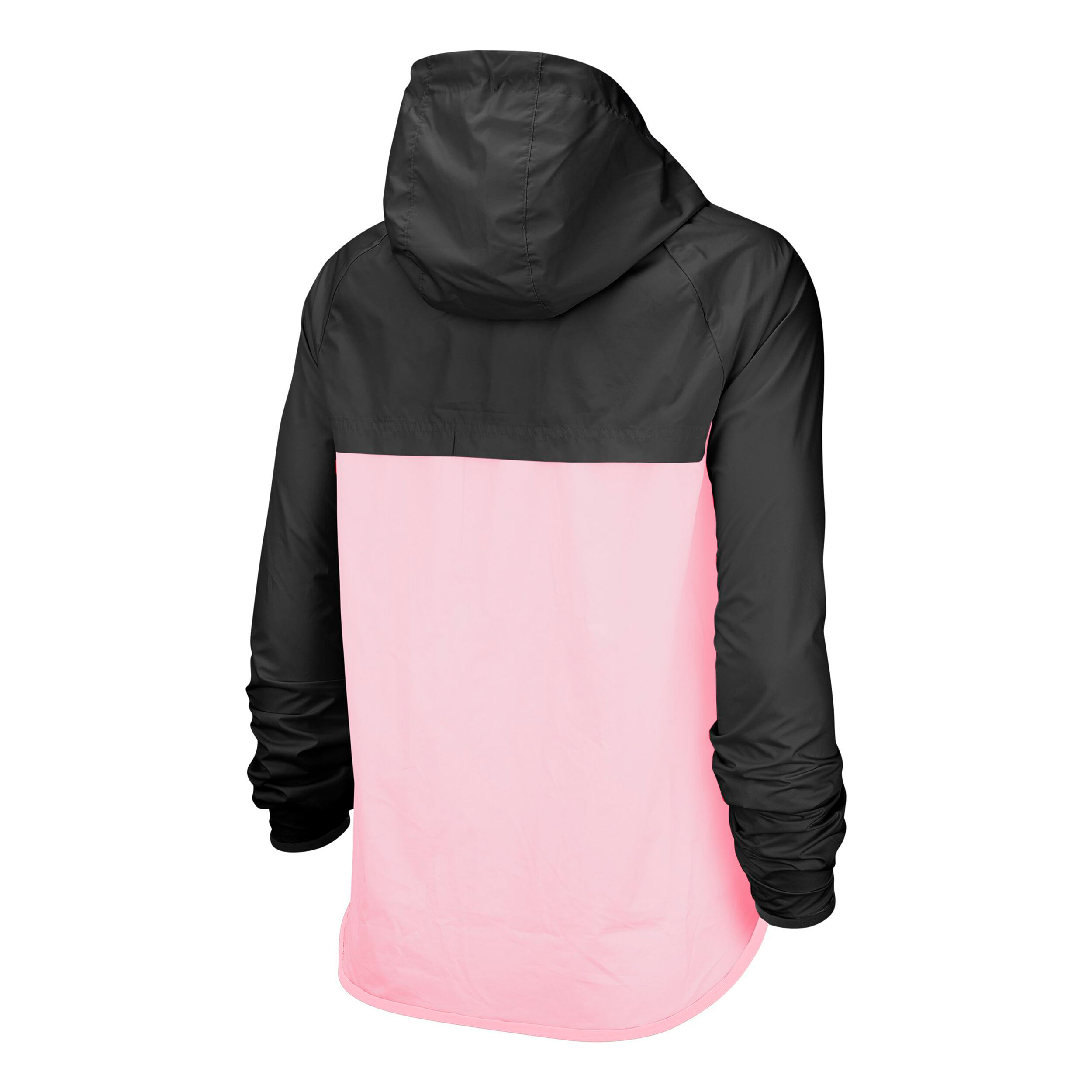 Pink and black nike jacket deals