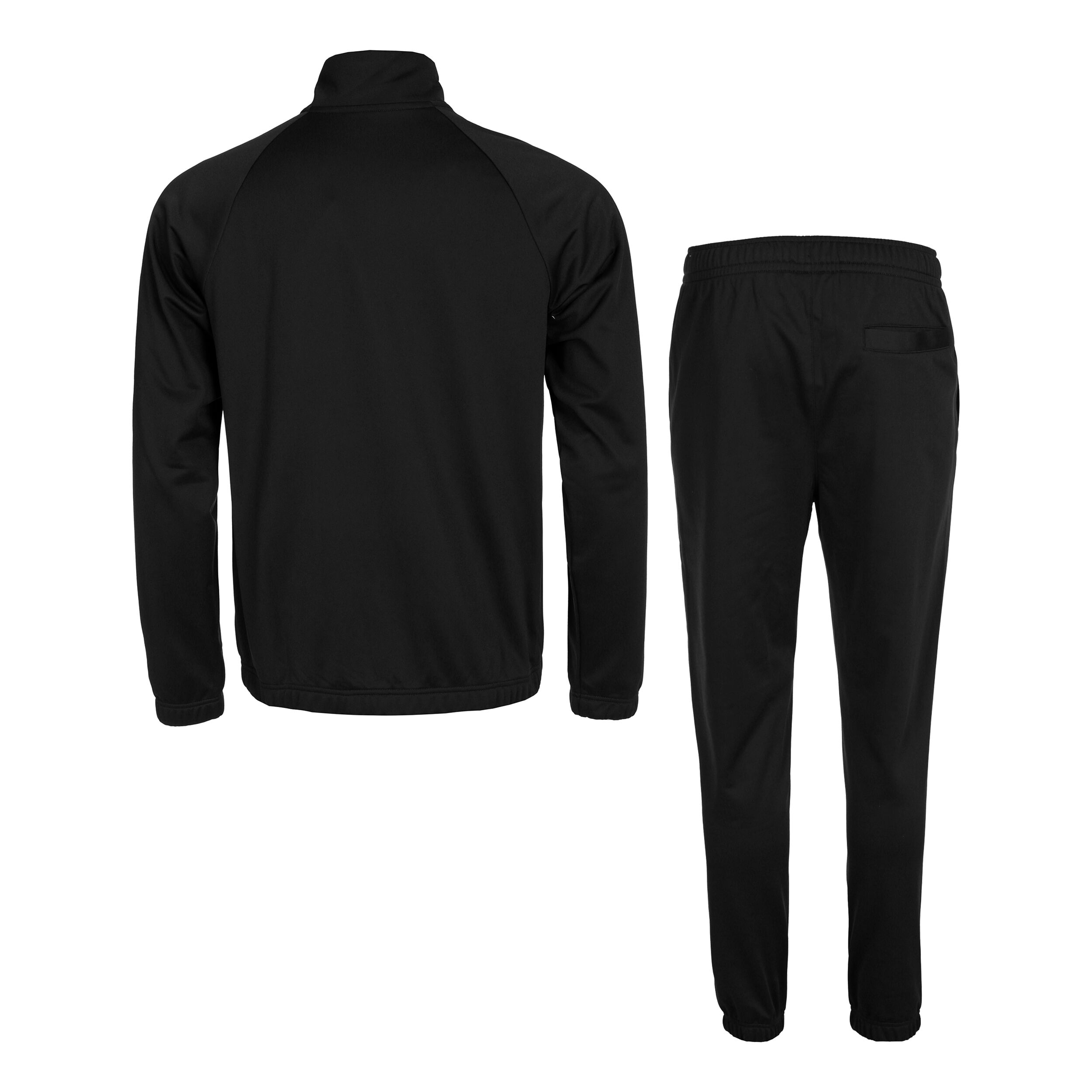 Nike club tracksuit black discount