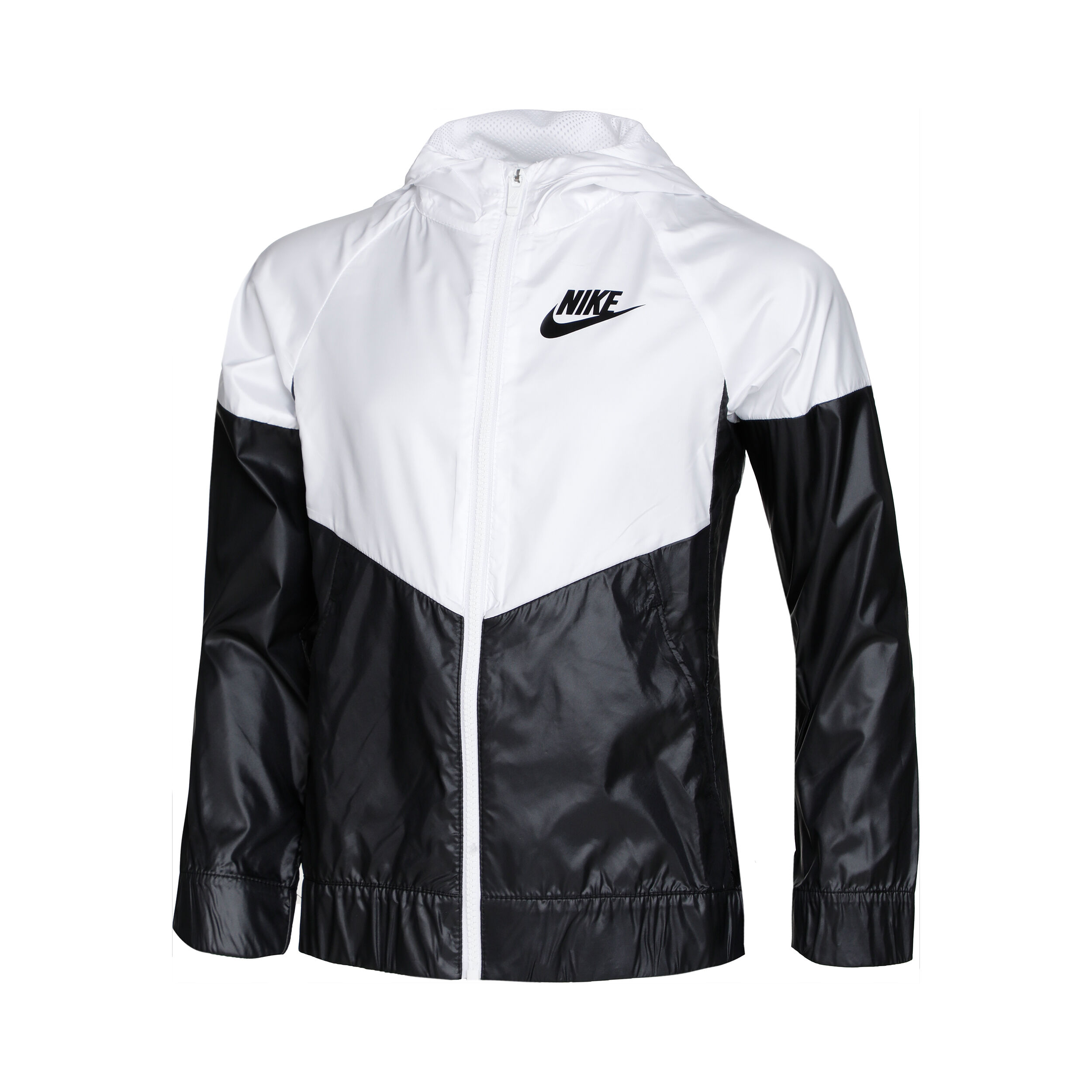 Buy Nike Sportswear Windrunner Training Jacket Girls White Black online Tennis Point UK