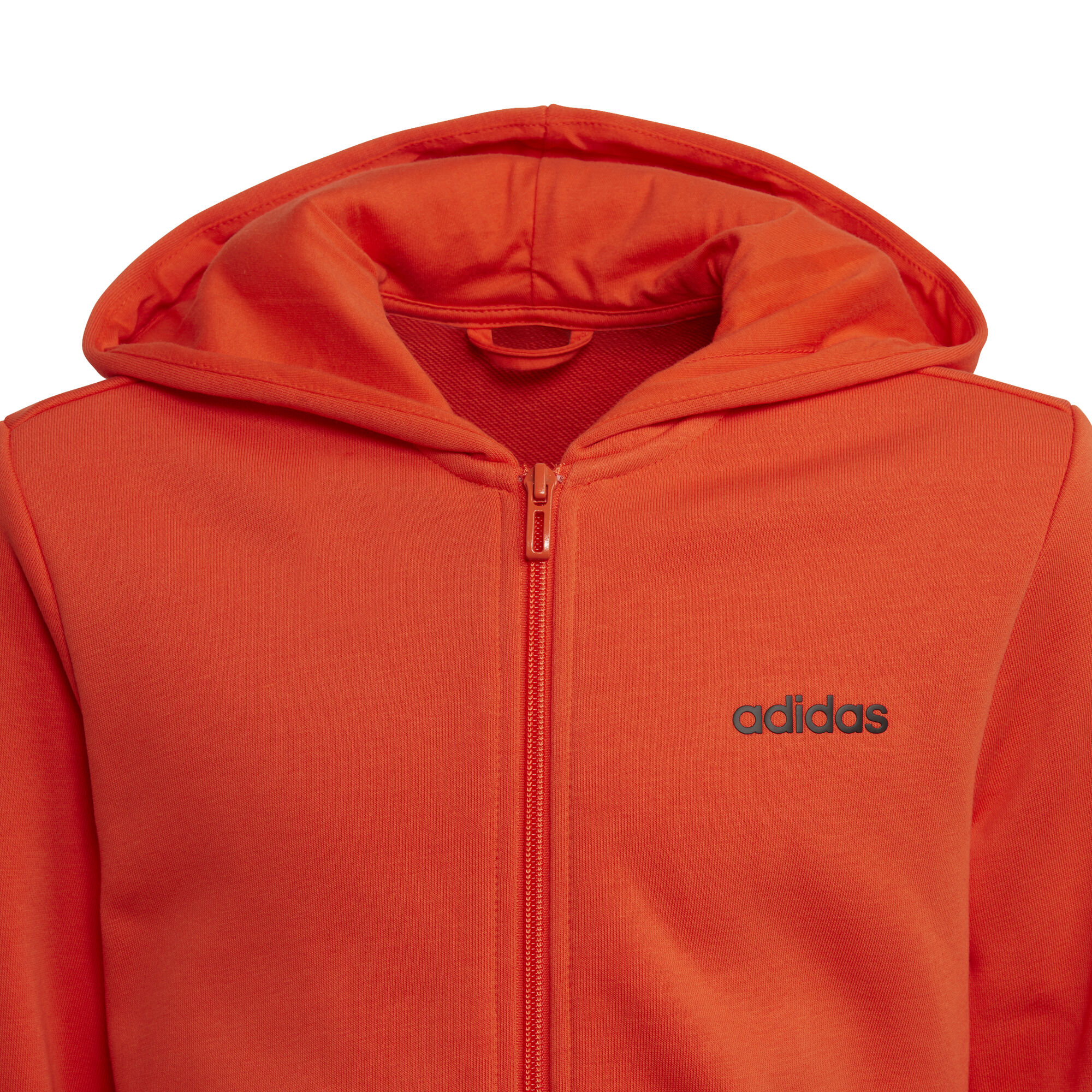 Orange adidas best sale zip up