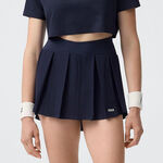 334 Clothing DSSLR Match Skirt Women-Dark Blue