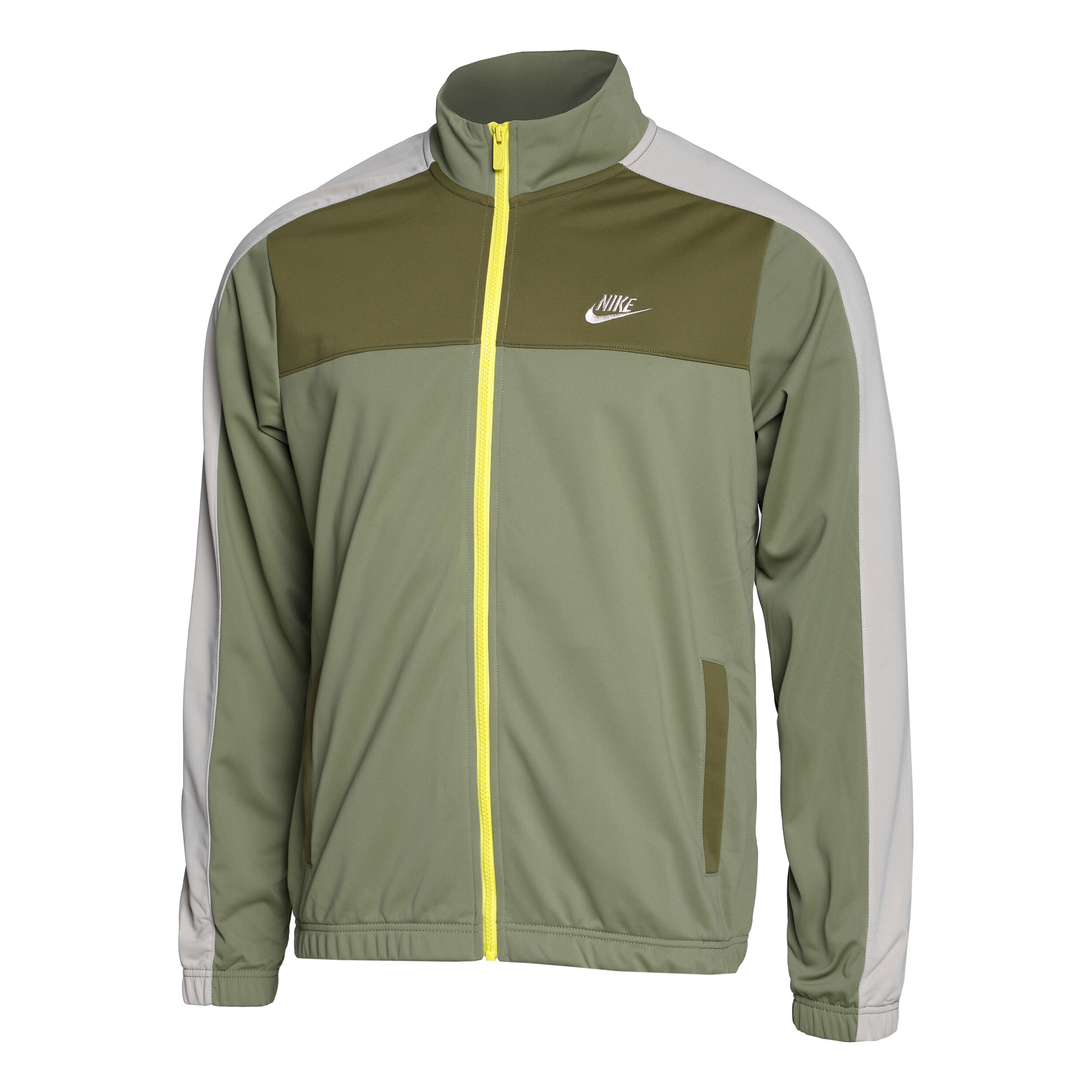 Nike tracksuit olive green online