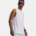Under Armour Running top Under Armour Velociti  Running shirt Men-white, silver