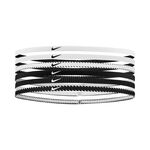 Nike Clothing Nike Nike Flex Classic Slim Hair band 6 Pack -white,black