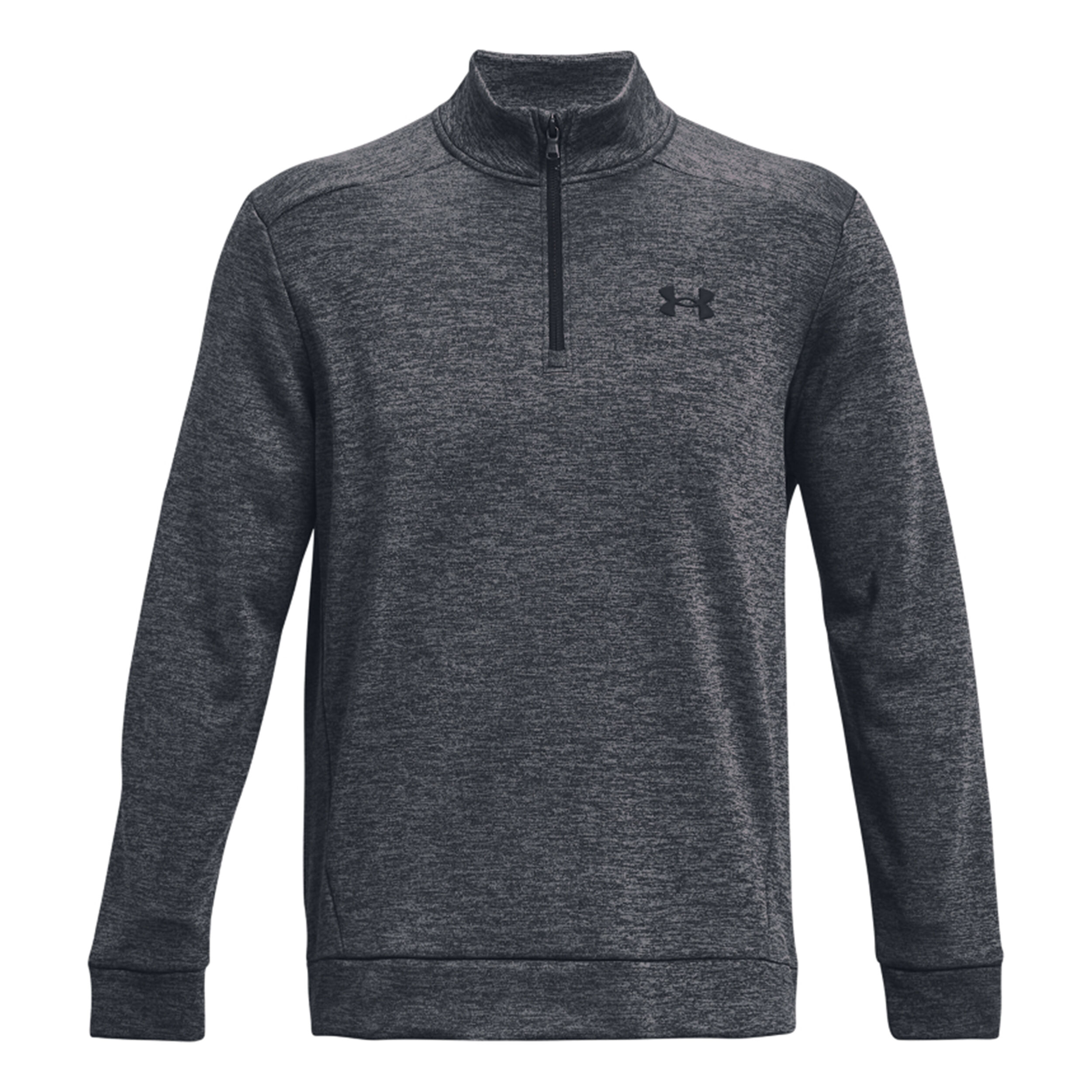 Quarter Half Zip Long Sleeve Men Grey