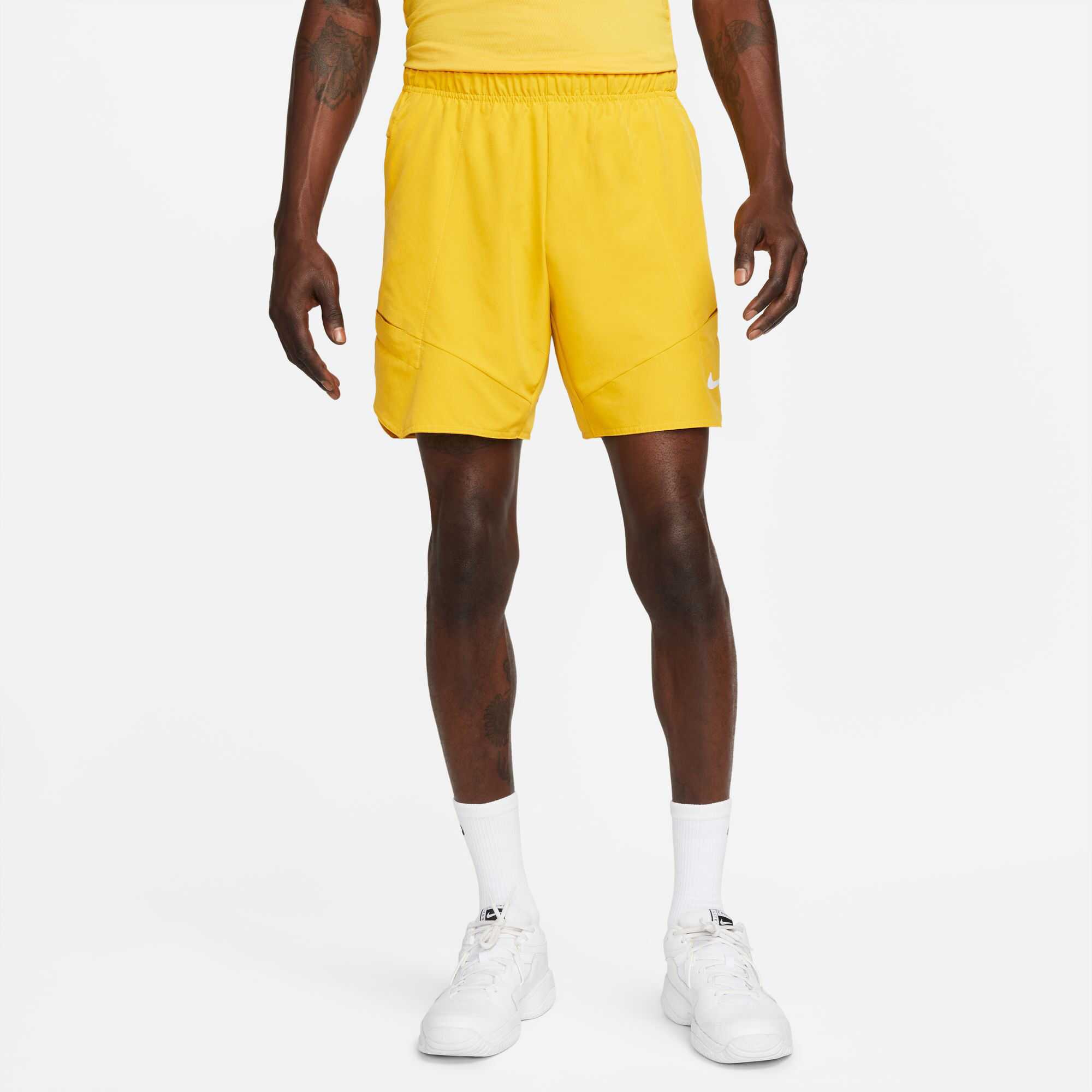 Dri Fit Advantage 7in Shorts Men Yellow
