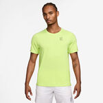 Nike Tennis apparel Nike Alcaraz Court Dri-FIT Advantage T-Shirt Men-lemon