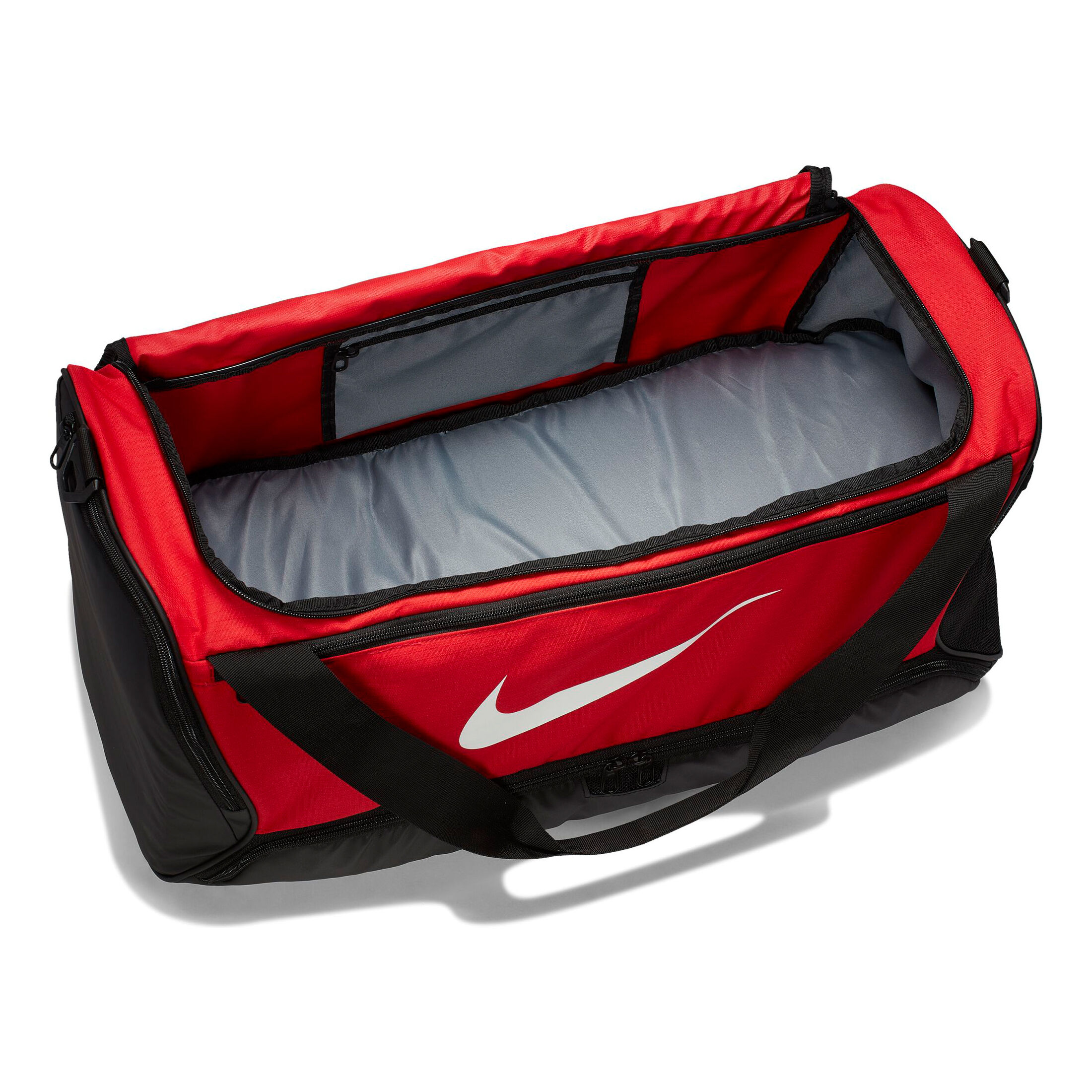 Nike brasilia duffel bag red sales