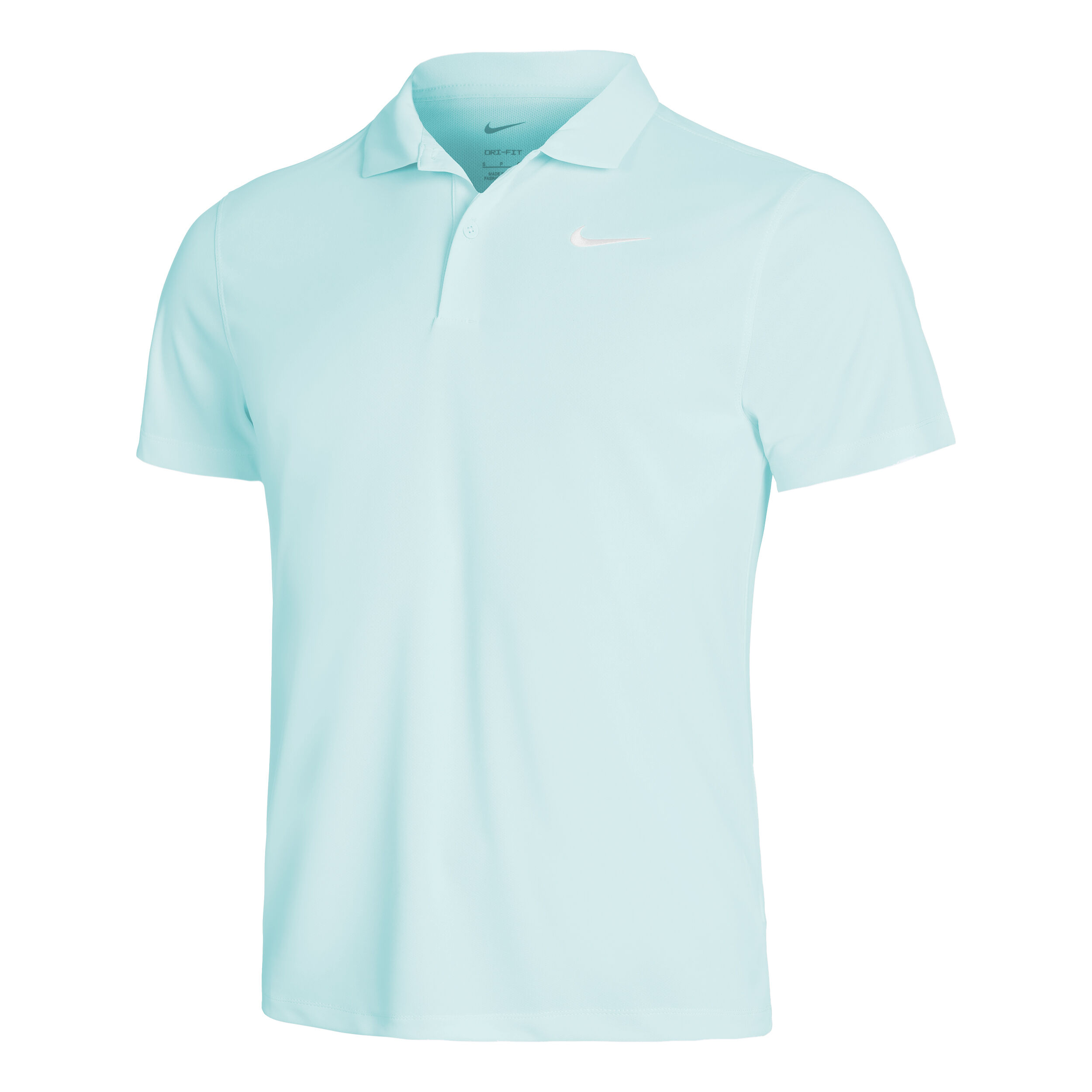 Light blue dri fit polo online