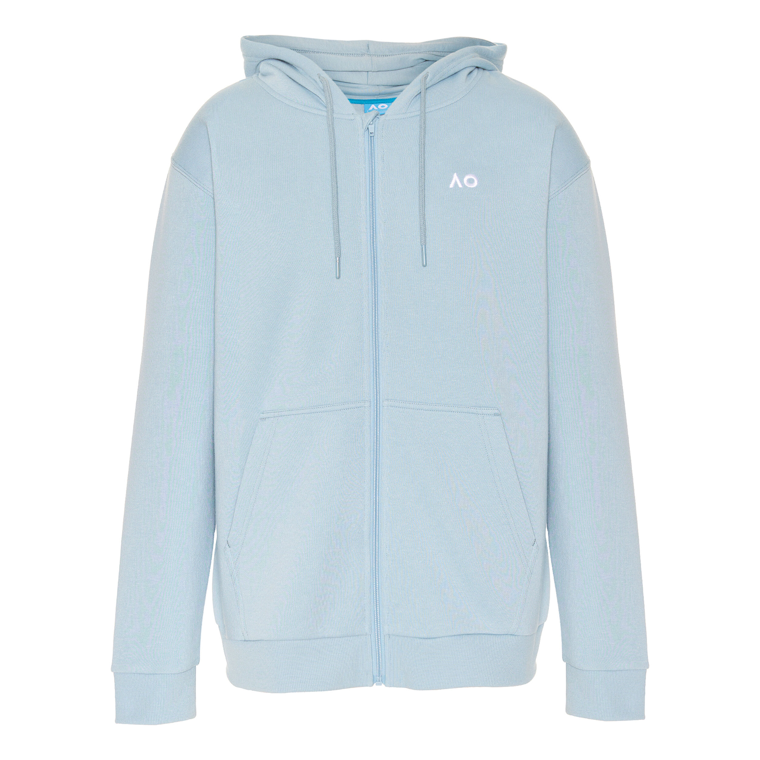 Light blue zip discount up hoodie mens