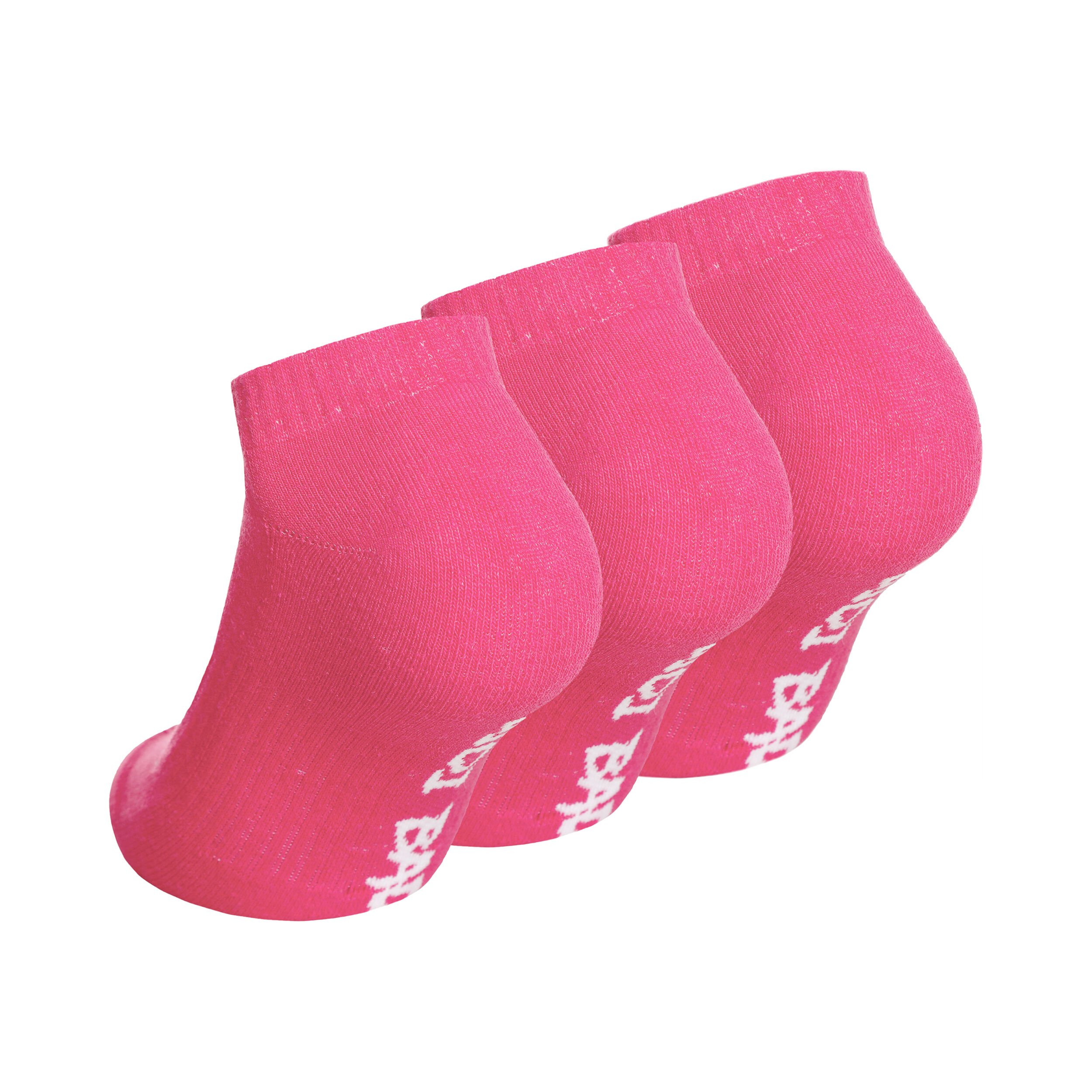 Buy BIDI BADU No Party No Show Move Tennis Socks 3 Pack Pink White online Tennis Point UK