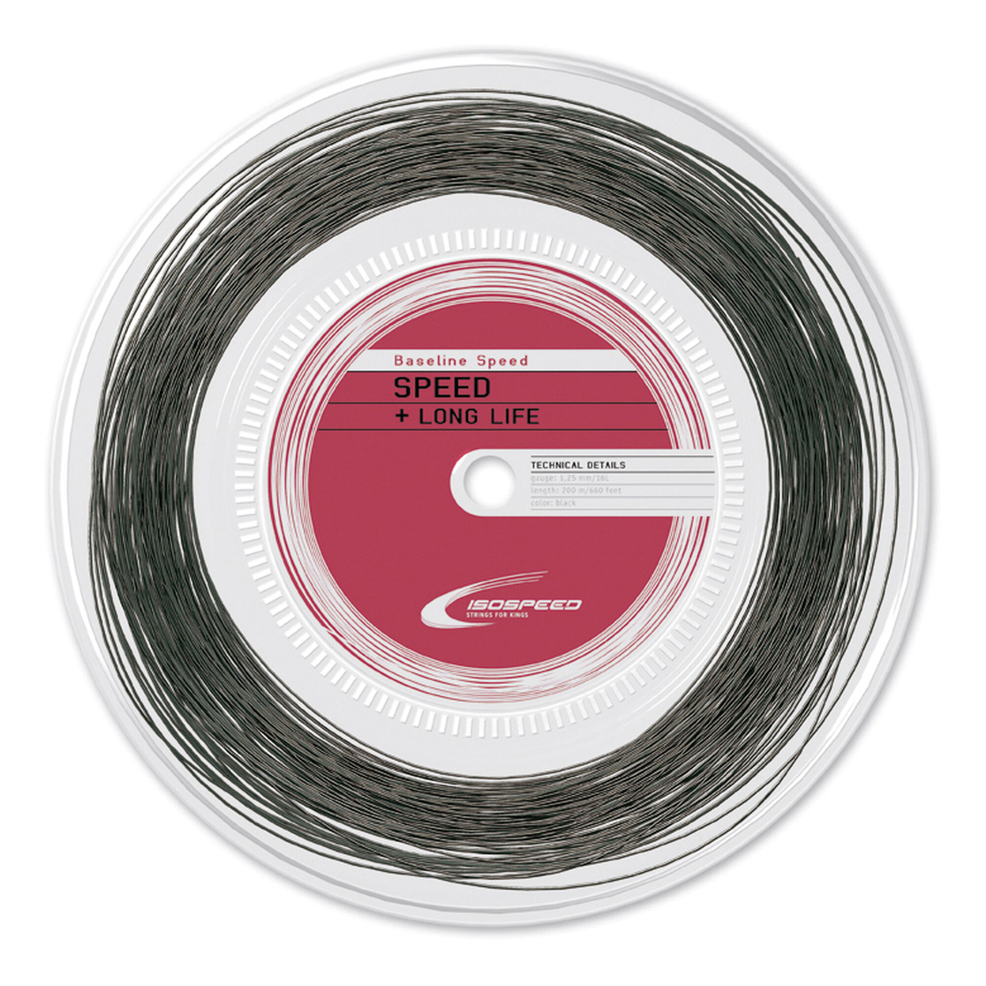 Iso speed. Струна ISOSPEED Baseline long Life 1,35 200м. Теннисные струны Spin Control. Струны Baseline Speed. ISOSPEED.