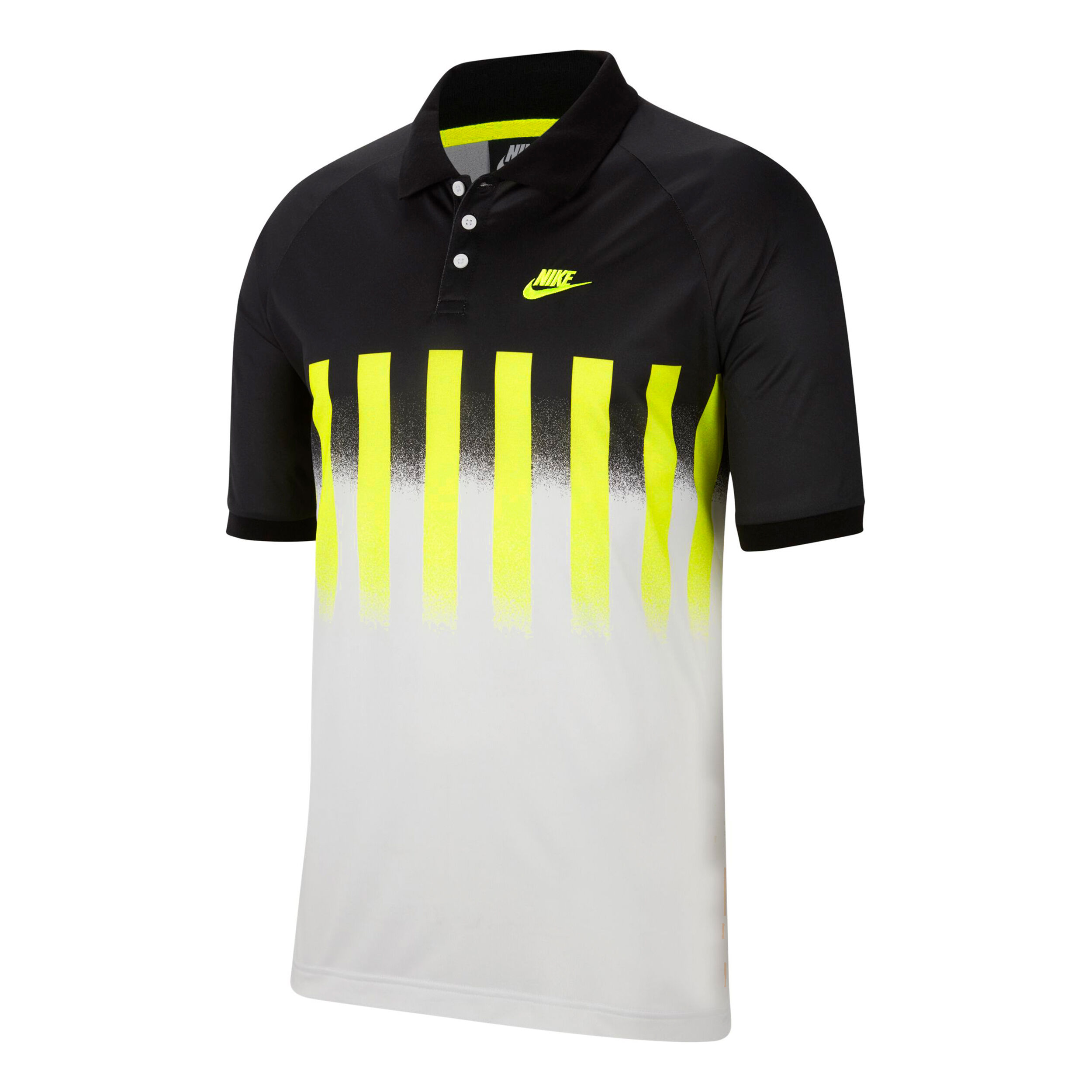 Black and neon yellow nike shirt hotsell