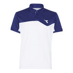Diadora Clothing Diadora Court Polo Men-White,Dark Blue