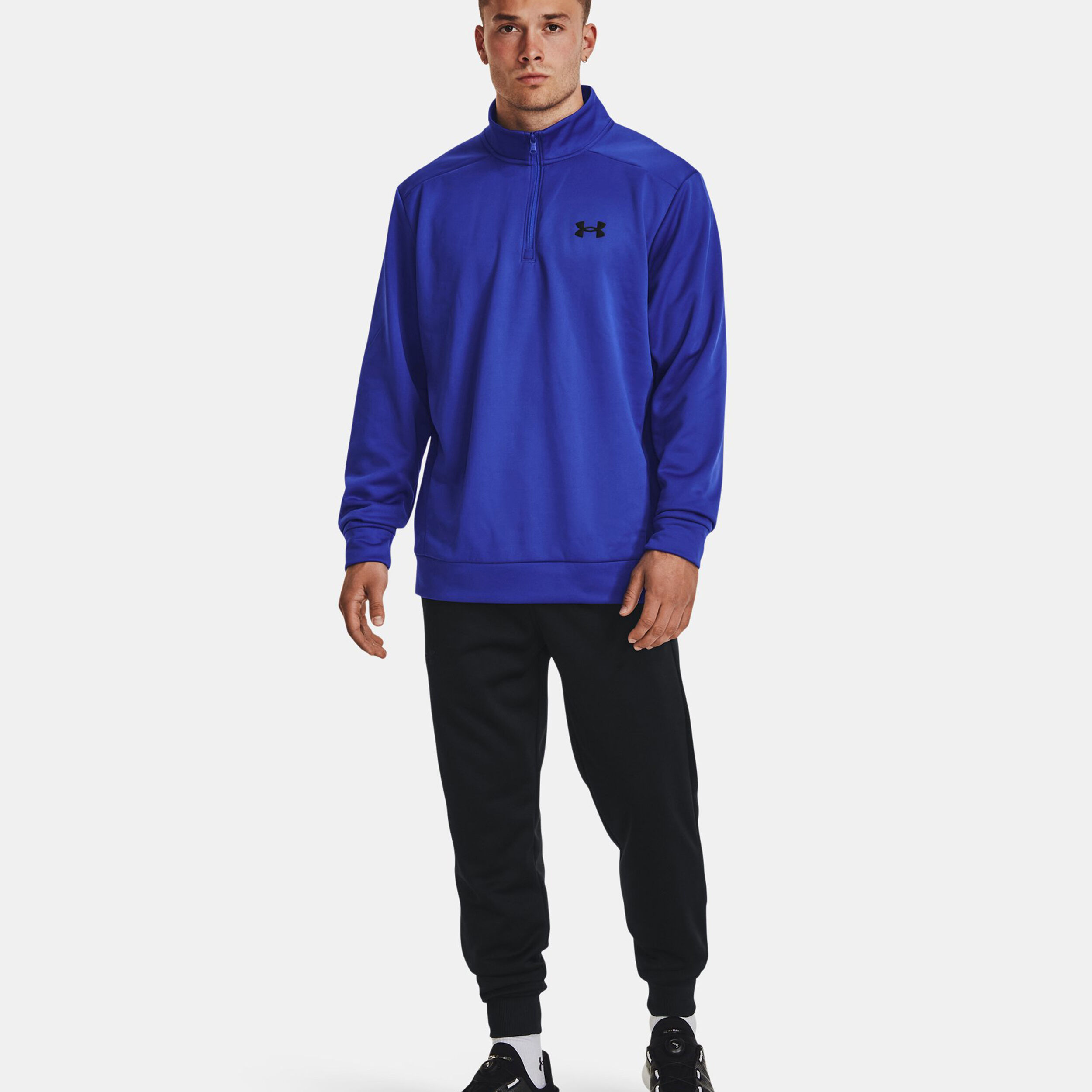 Buy Under Armour Quarter Half Zip Long Sleeve Men Dark Blue online Tennis Point UK