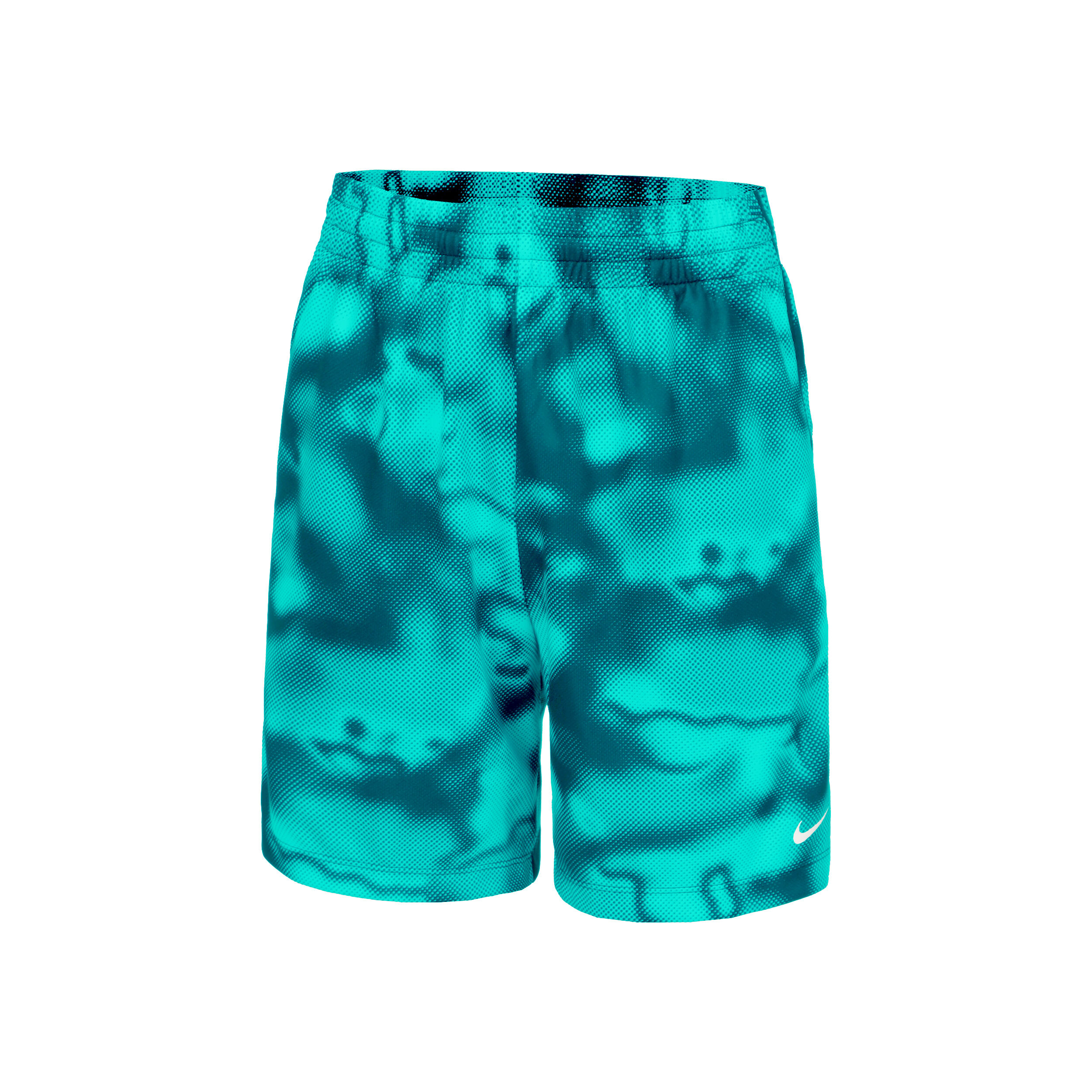 Dri Fit Multi Printed Shorts Boys Petrol Mint