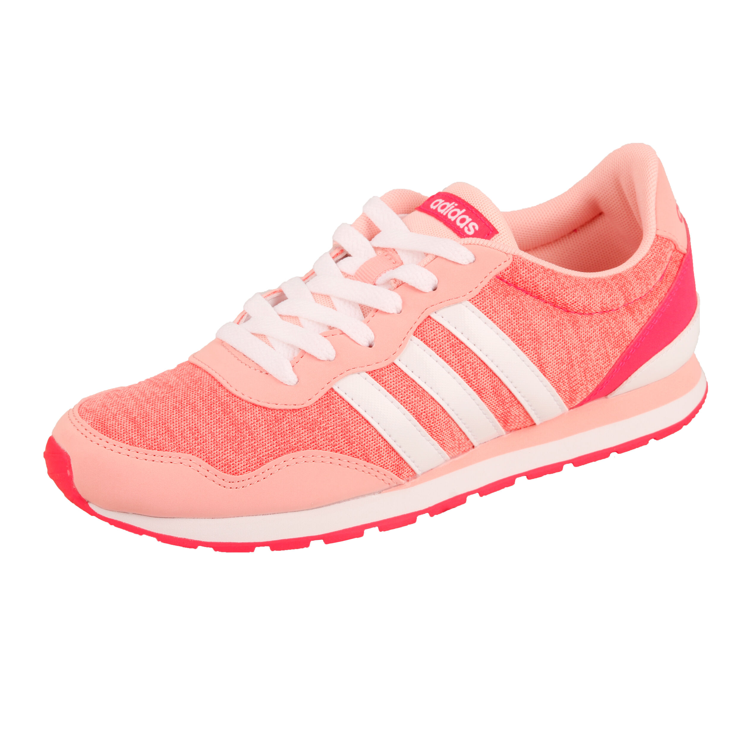 Buy adidas V Jog Fitness Shoe Kids Coral White online Tennis Point UK