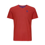 BIDI BADU Clothing BIDI BADU Evin Tech Round T-Shirt Boys - dark red, 