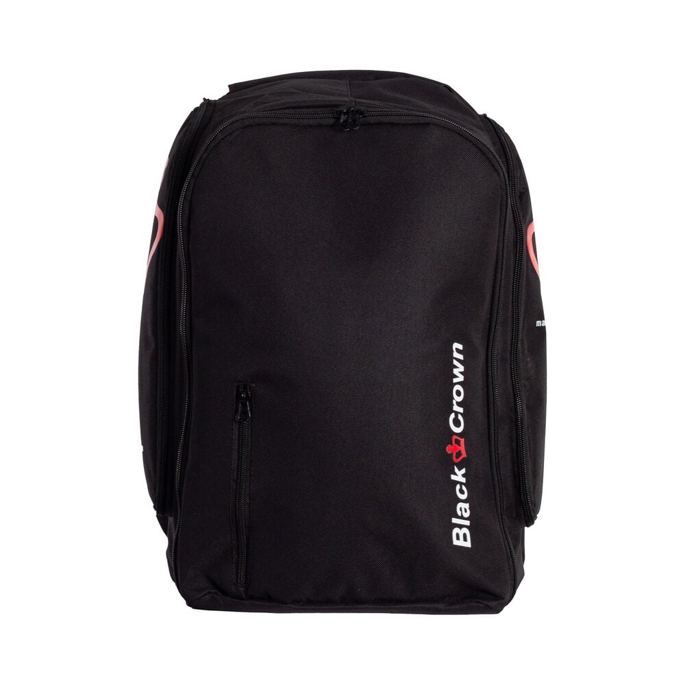 Black Crown Focus Backpack-Black,Red black