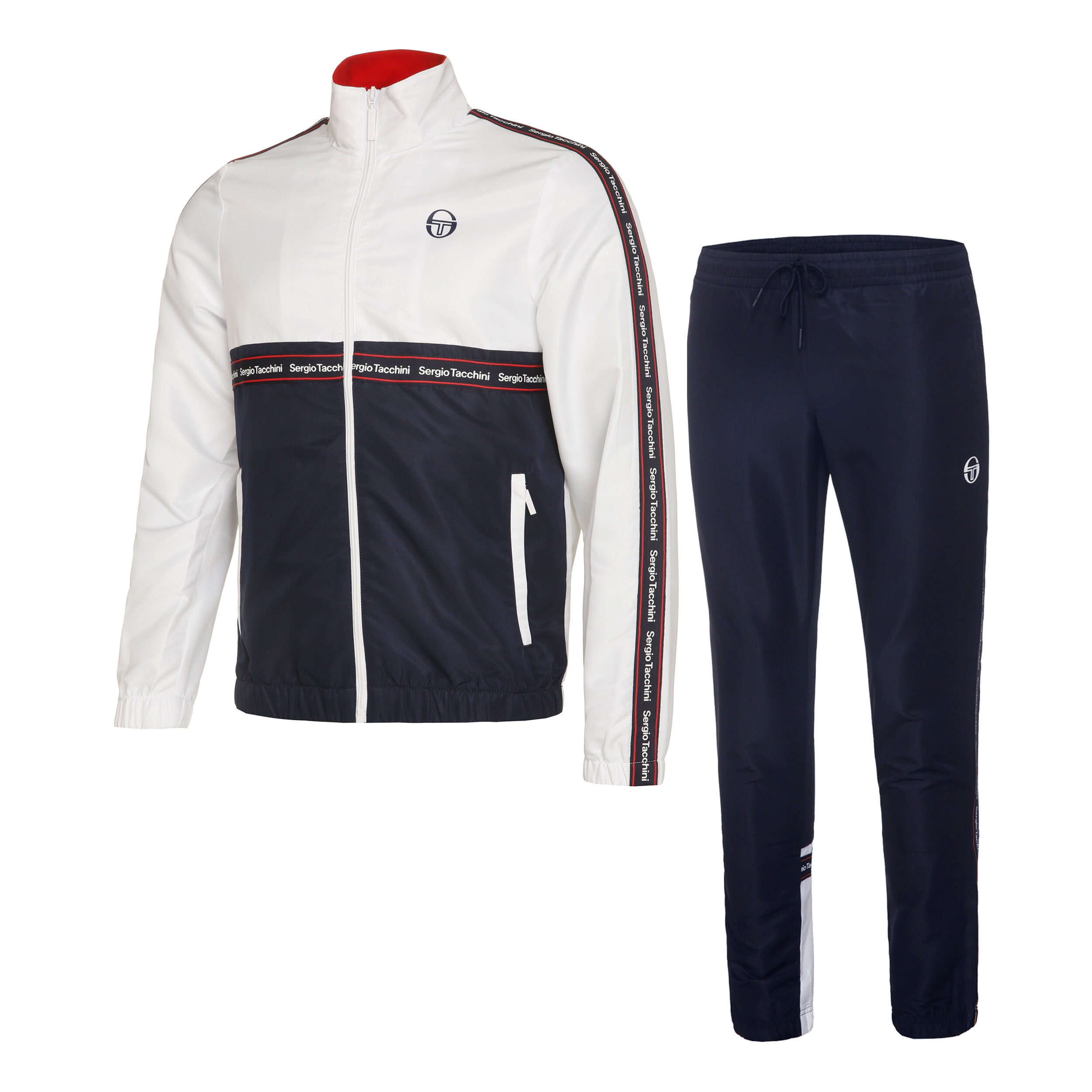 Meridiano Tracksuit Men Dark Blue White