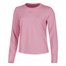 One Classic Dri-Fit Long sleeve Women - pink, black