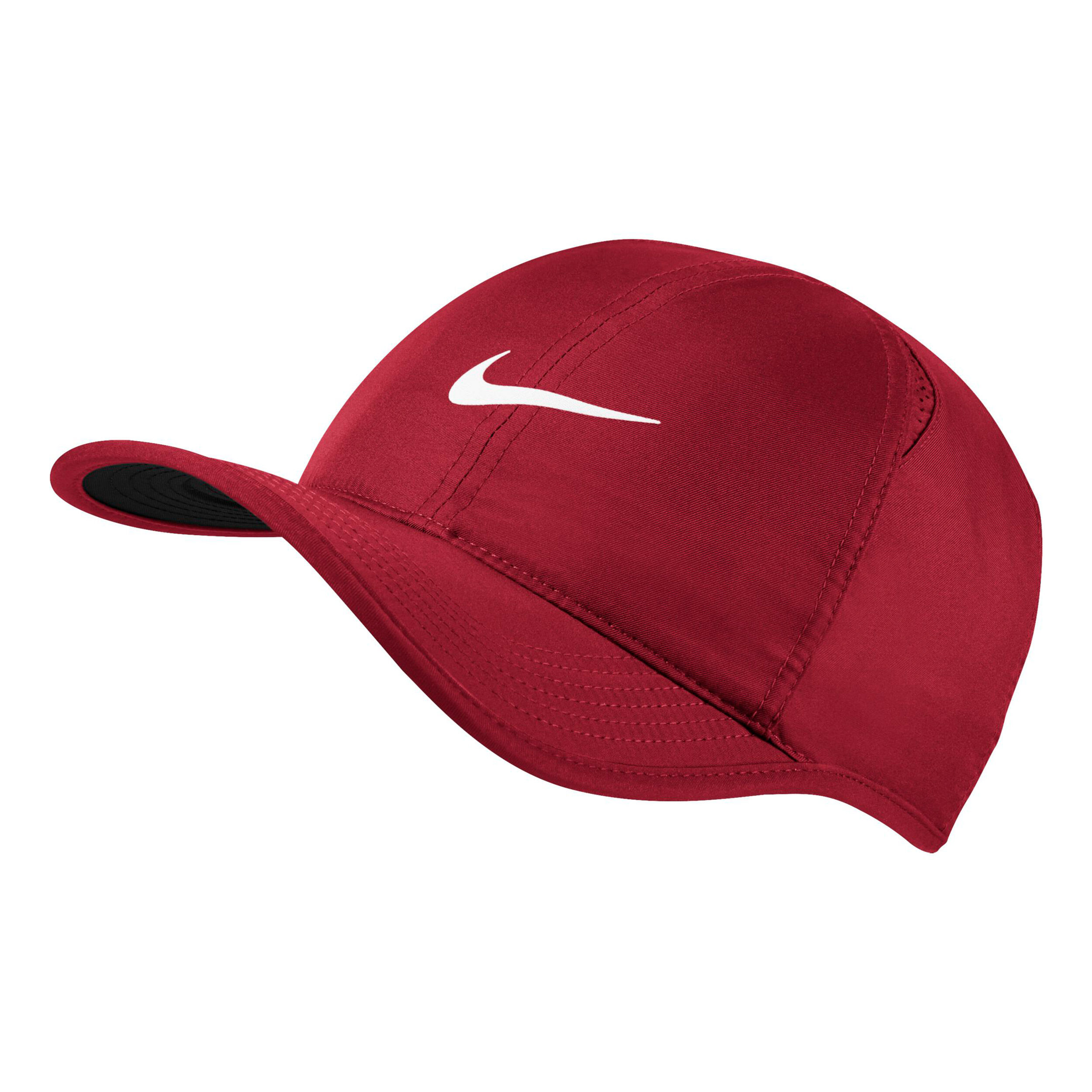 Buy Nike Court Aerobill Featherlight Cap Dark Red White online Tennis Point UK