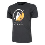 Quiet Please Clothing Quiet Please Endlessly 40:40 T-Shirt Men-Anthracite,Multicoloured