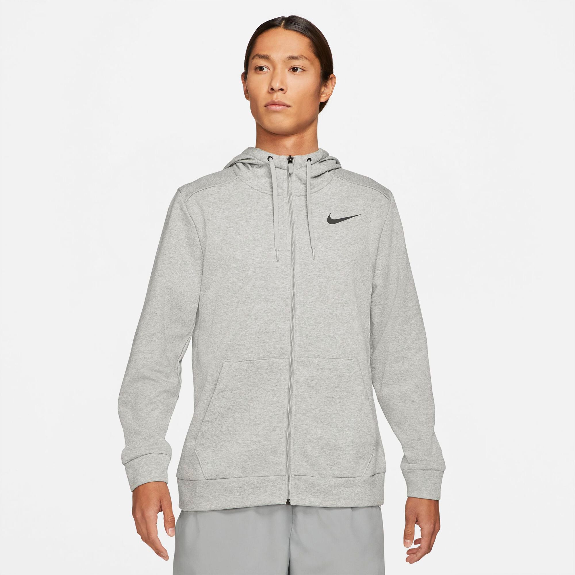 Buy Nike Dri-Fit Zip Hoodie Men Grey, Black online | Tennis Point UK