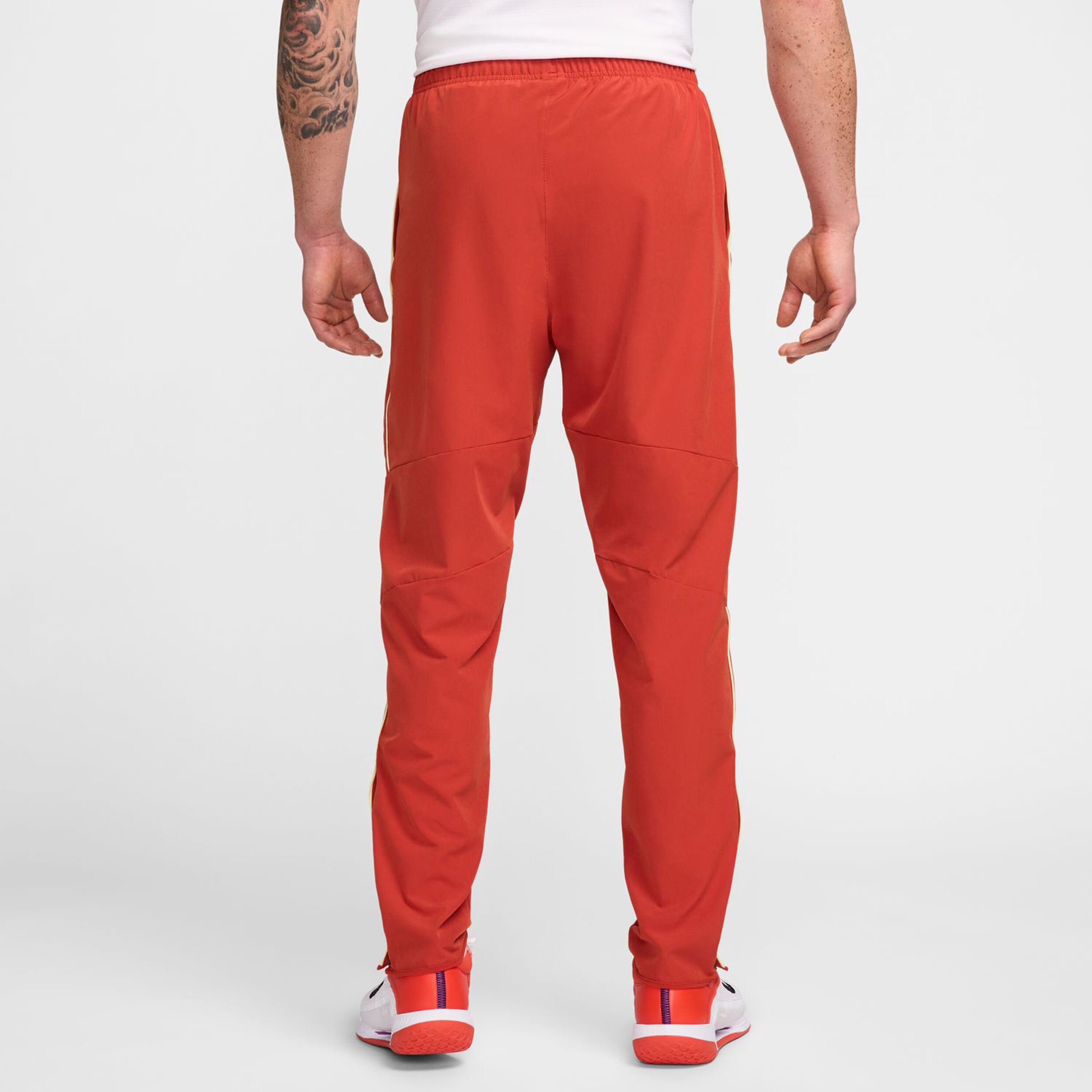 Red nike dri fit pants store