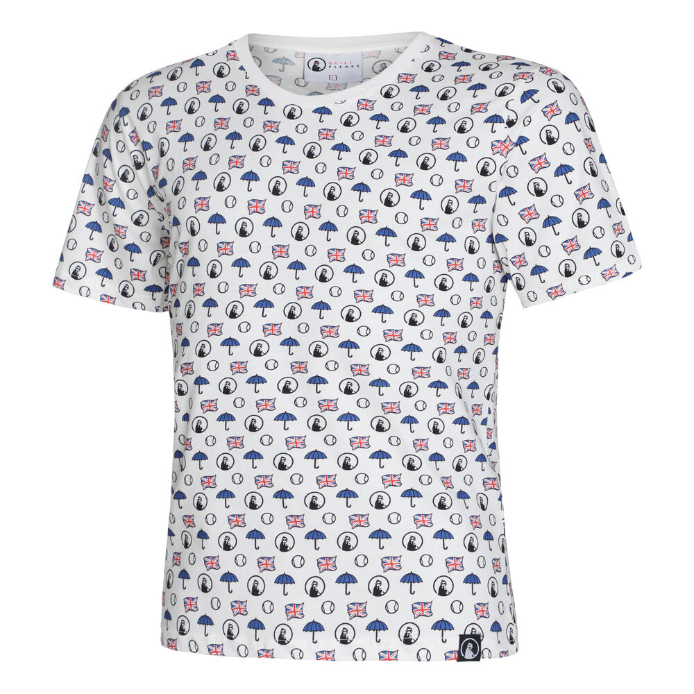 Quiet Please London Statement T-Shirt Men white