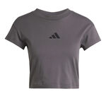 adidas Clothing adidas Future Icon Small Logo T-Shirt Women-Dark Grey