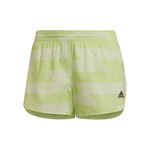 adidas Running shorts adidas Runfast Split 3in Shorts Women - lime, 
