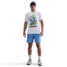 Court T-Shirt Men-White,Multicoloured