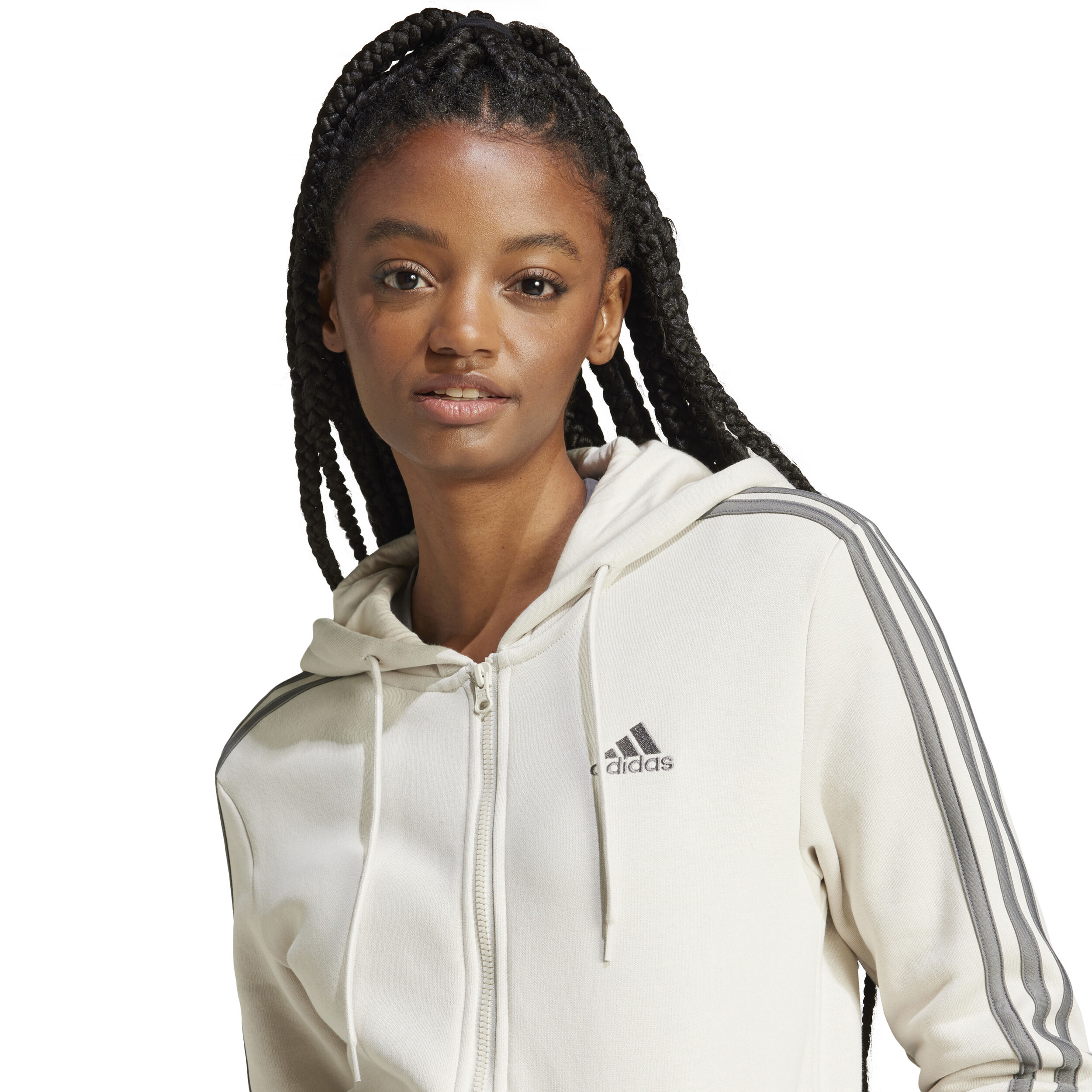 Ladies adidas zip hoodie shop